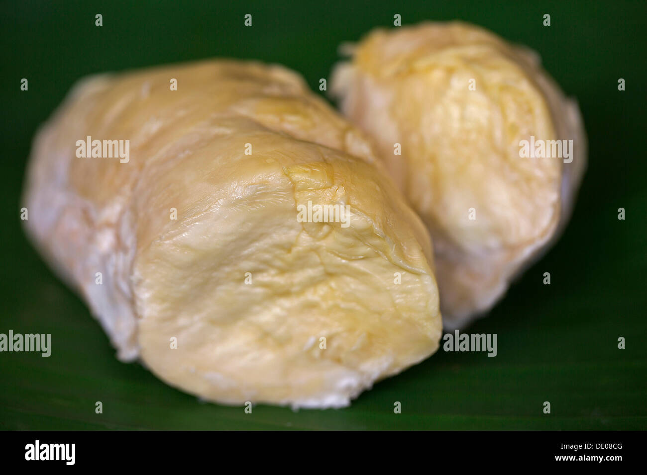La carne de la fruta durián Foto de stock