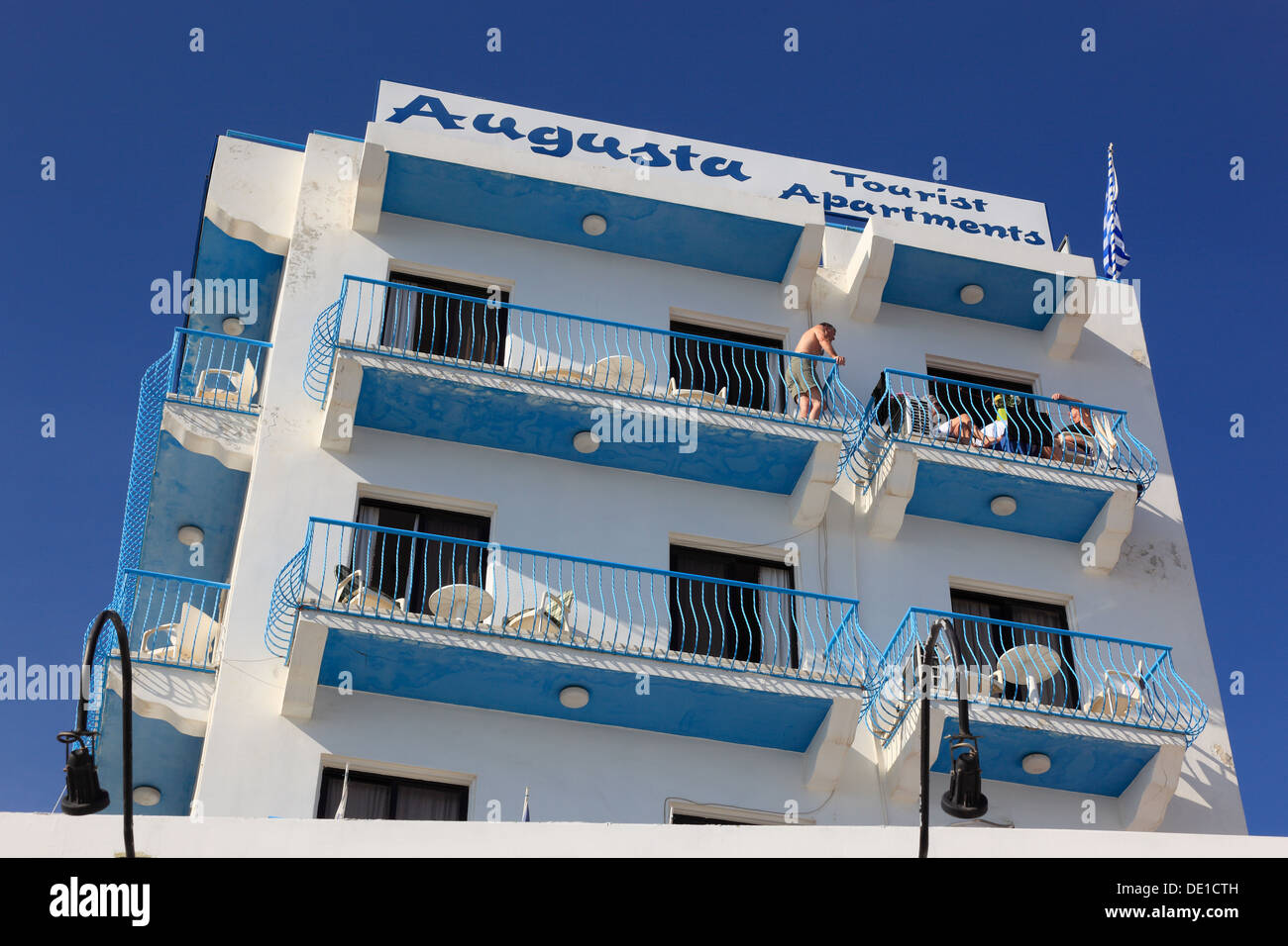 Hotel, Larnaca, Chipre Foto de stock