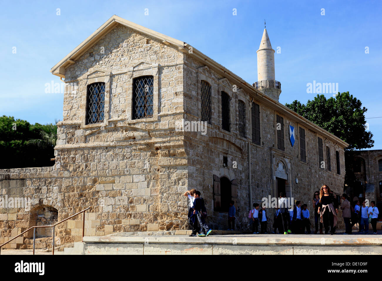 Chipre, Larnaca, Larnaca, en el centro histórico, La Fortaleza turca, Turkish fort, construido en 1625. Foto de stock