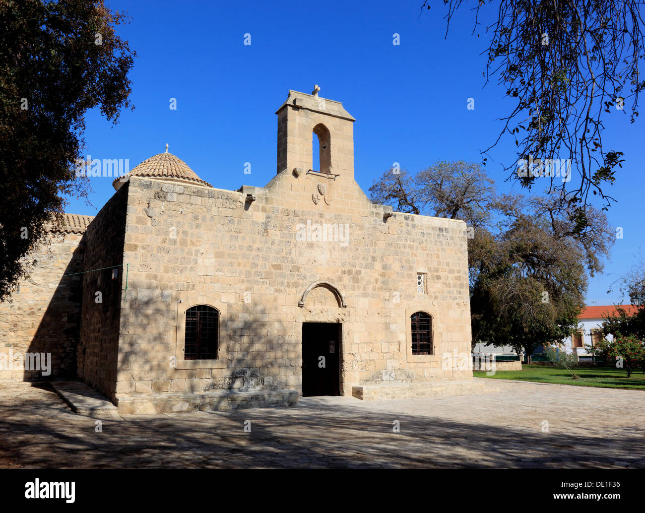 Chipre, Kiti, iglesia bizantina de Panagia Angelokistos, Foto de stock