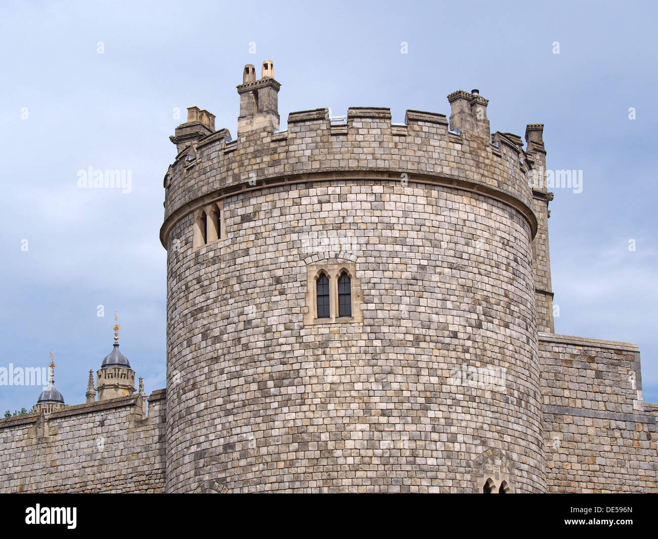 Castillo de Windsor Inglaterra Foto de stock