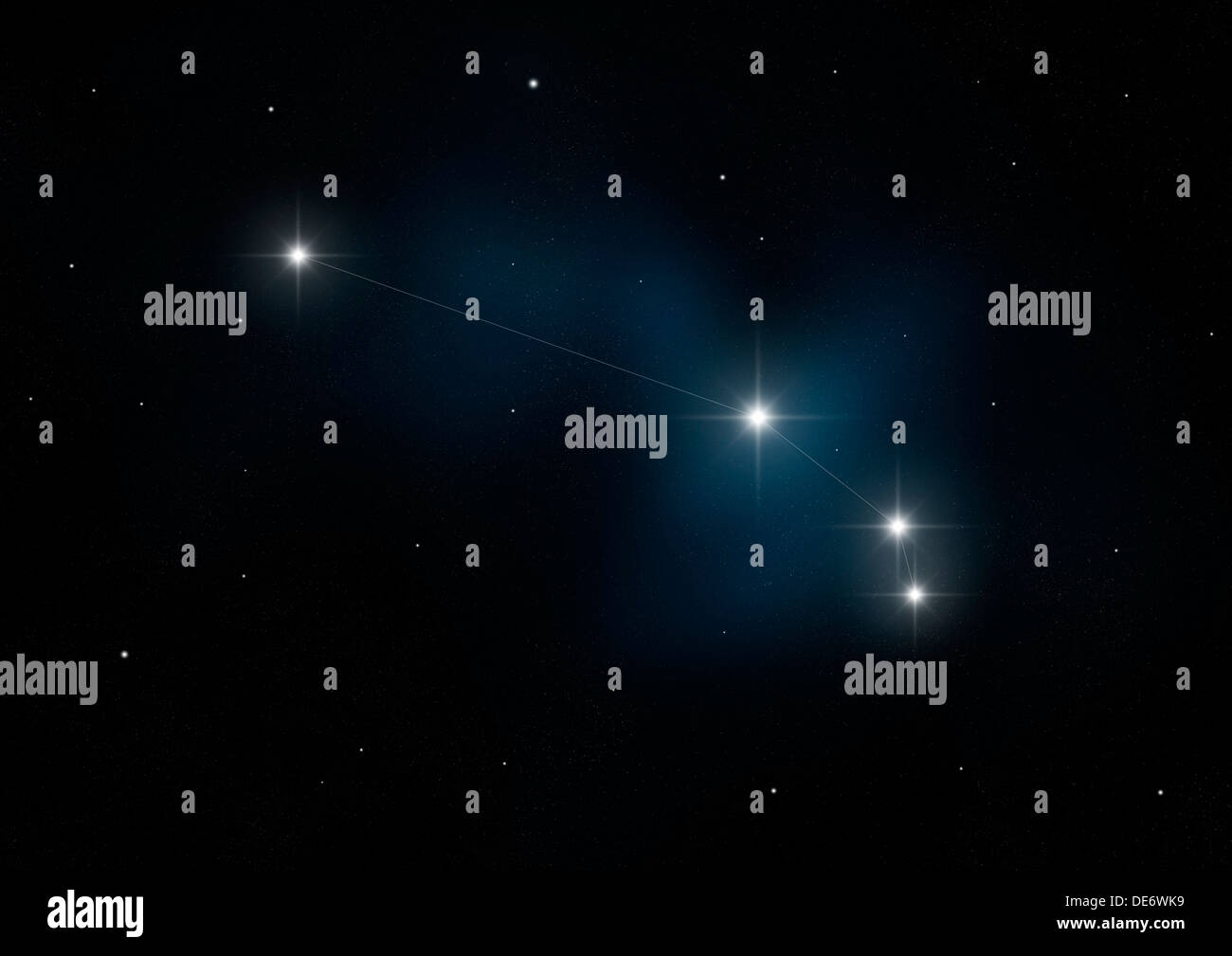 La constelación de Aries Fotografía de stock - Alamy