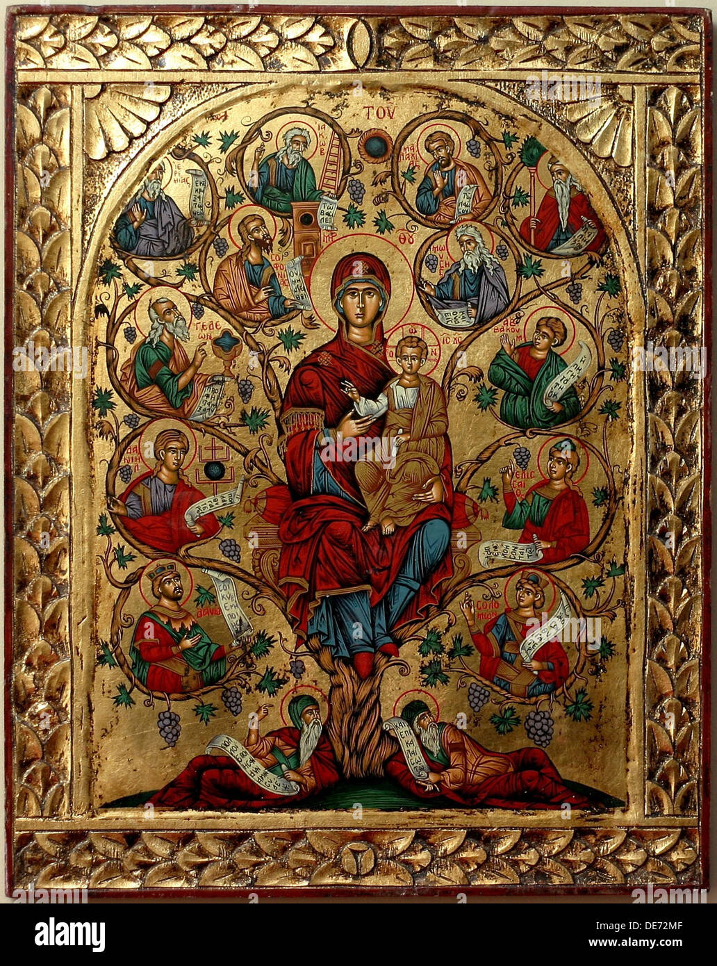 El árbol de Jesé (Árbol sagrado). Artista: Anónimo Foto & Imagen De