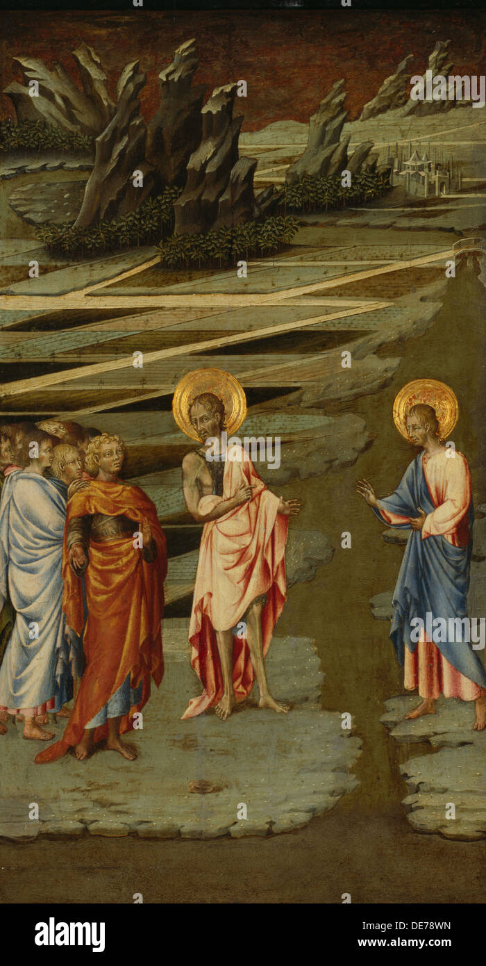 Ecce Agnus Dei, 1455-1460. Artista: Giovanni di Paolo (ca 1403-1482) Foto de stock