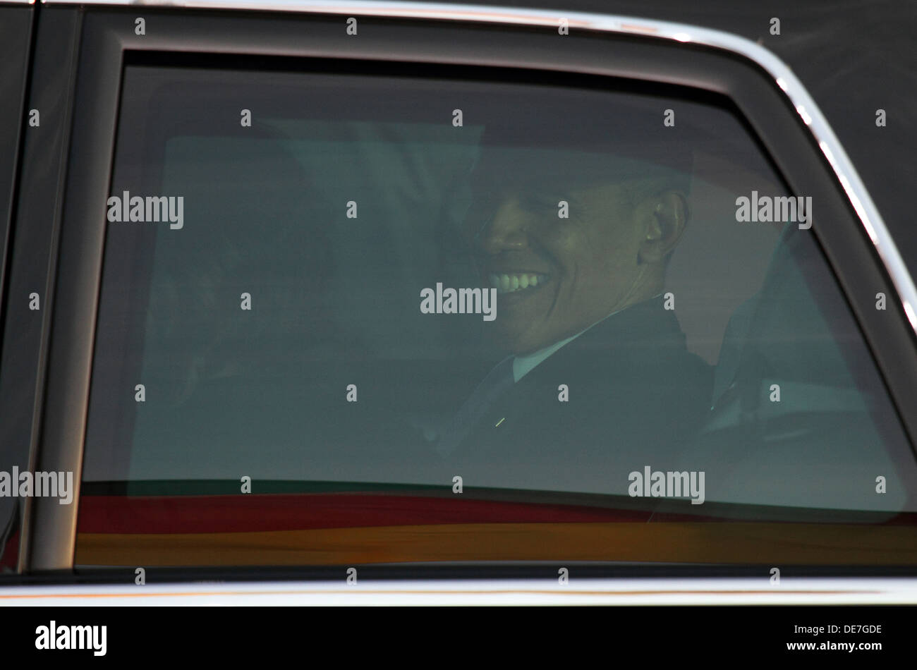 Berlín, Alemania, la visita de Estado del presidente estadounidense Barack Obama en Berlín. Foto de stock