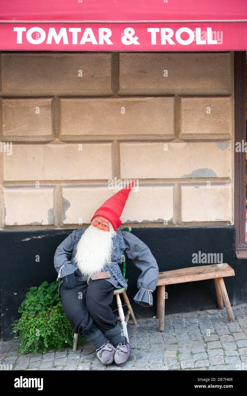 Una tienda de marionetas en Estocolmo Foto de stock