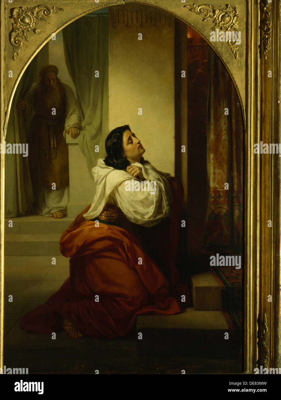 La oración de Ana, la madre de Samuel el profeta, 1864. Artista