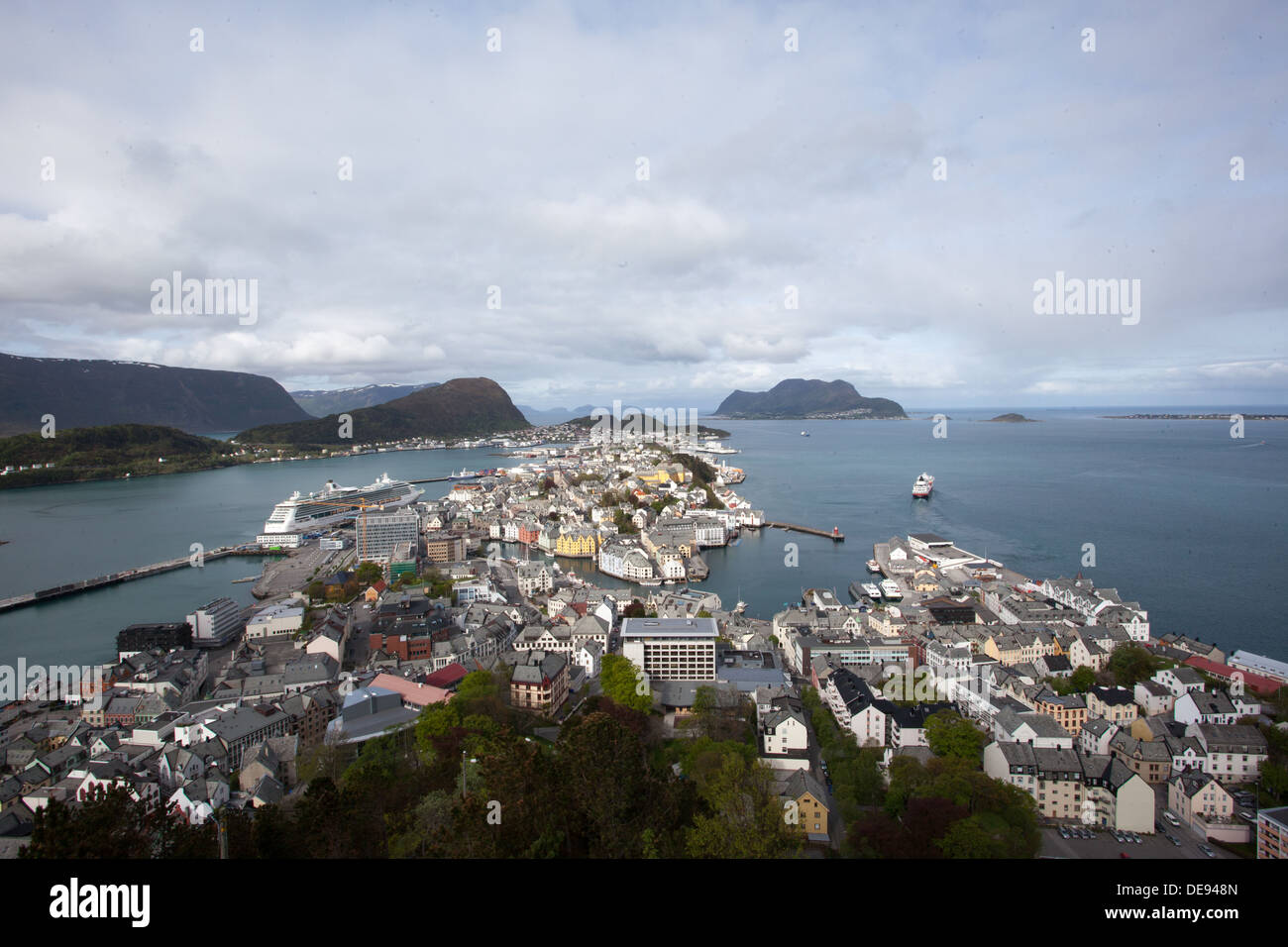 Aalesund, Noruega Foto de stock