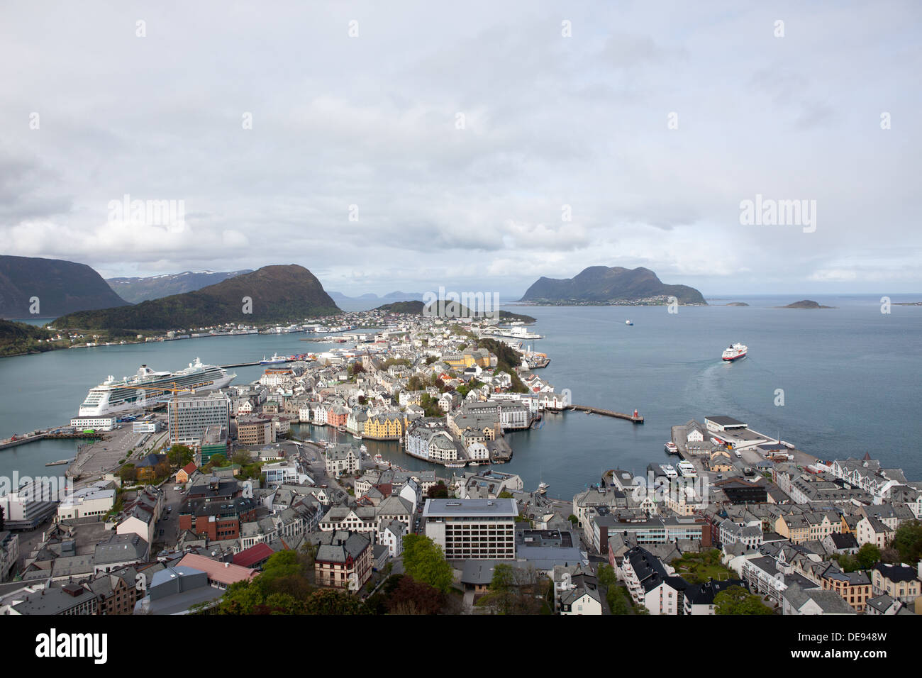 Aalesund, Noruega Foto de stock