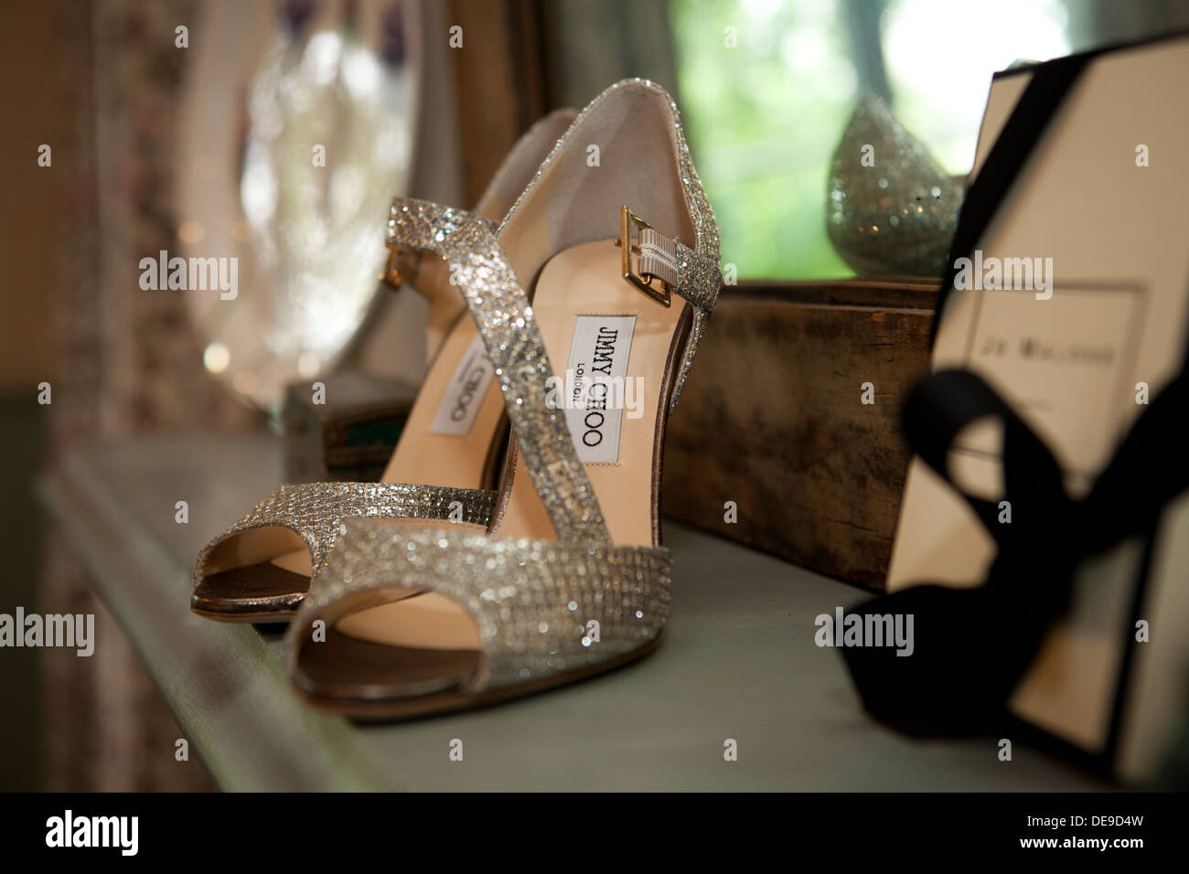 Jimmy Choo zapatos Foto de stock