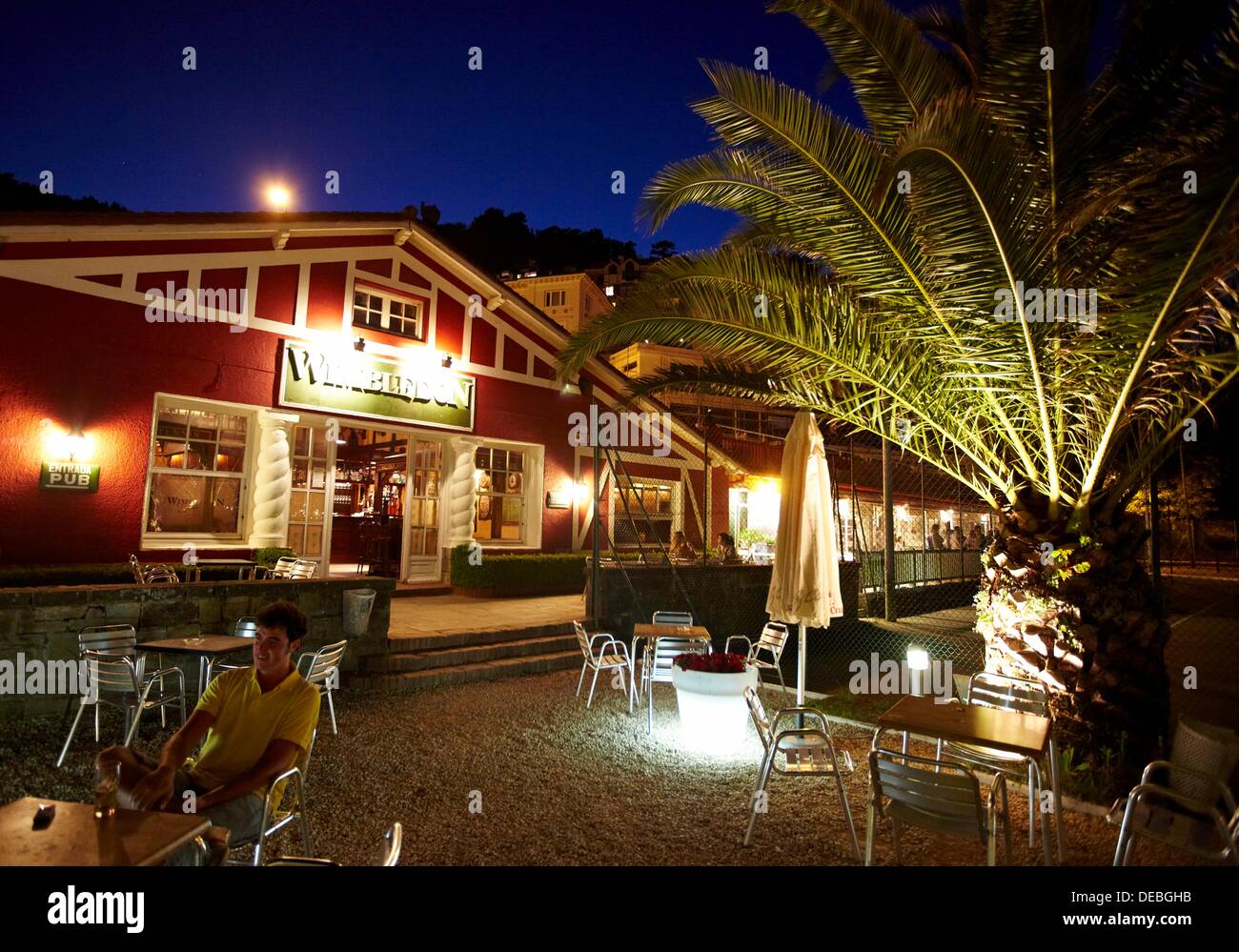 Restaurante del Real Club de Tenis, San Sebastián, Gipuzkoa, Euskadi, España Foto & Imagen De