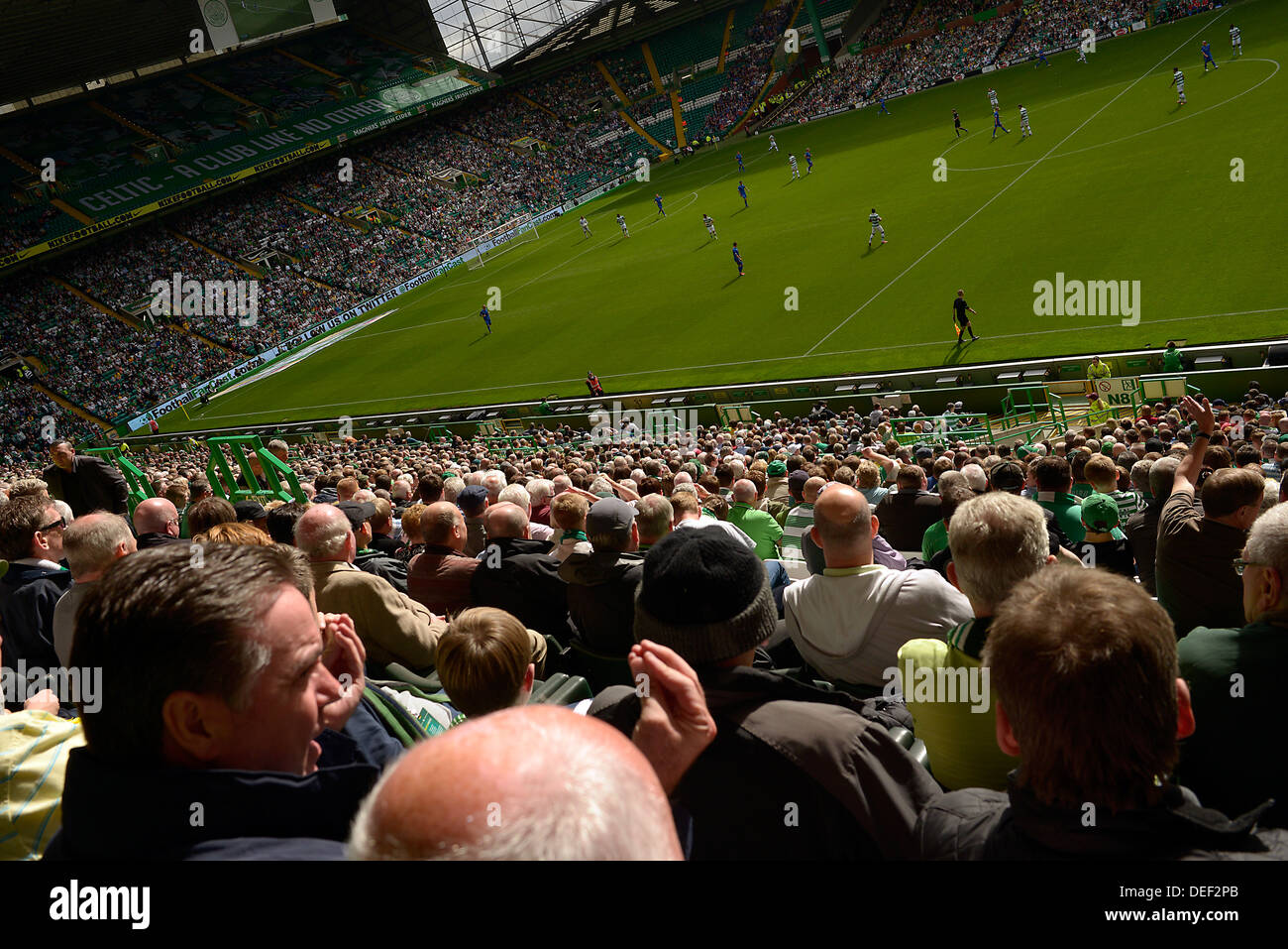 Celtic Park Glasgow Escocia Foto de stock