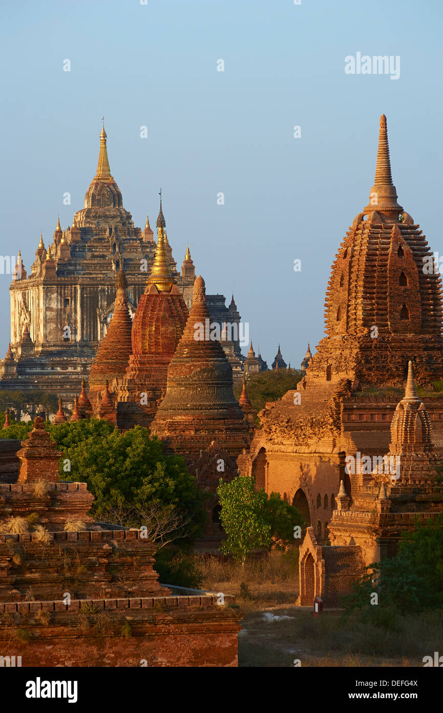 Bagan (pagano), Myanmar (Birmania), Asia Foto de stock