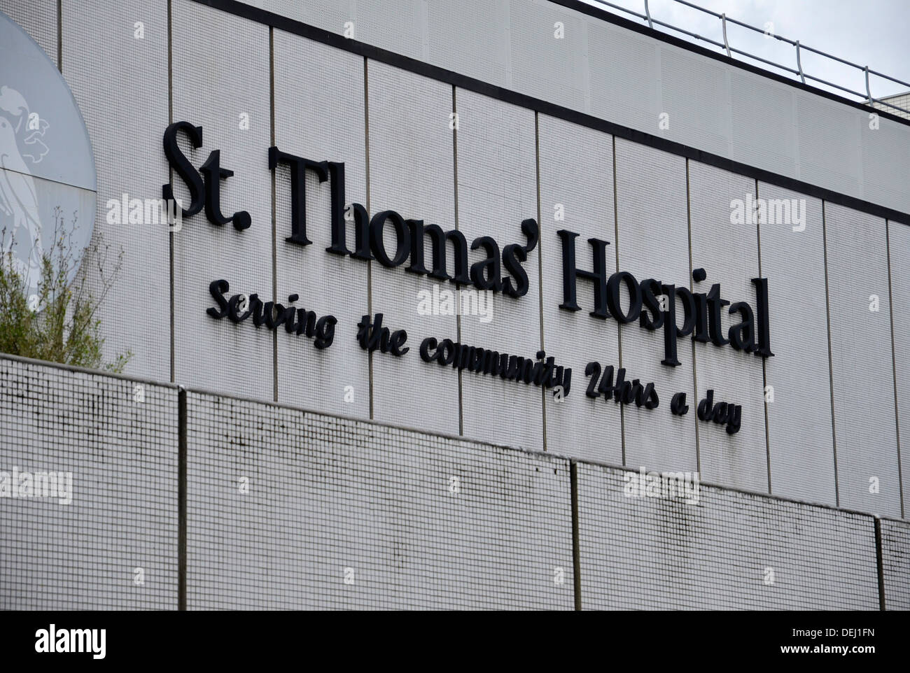 El Hospital de Santo Tomás en Lambeth, Londres Foto de stock