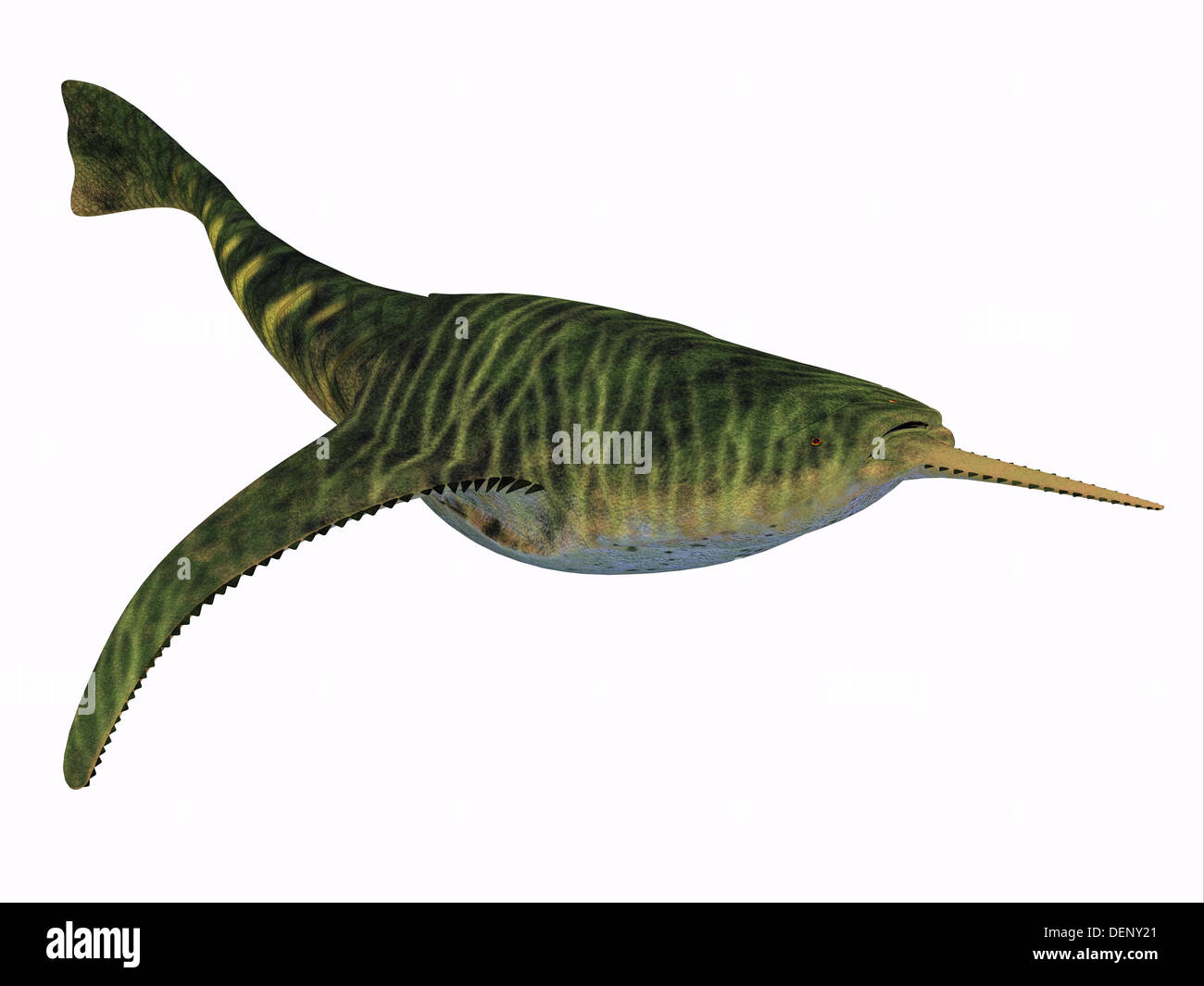 Doryaspis es un género extinto de peces jawless primitivo que vivió en el Período Devoniano. Foto de stock