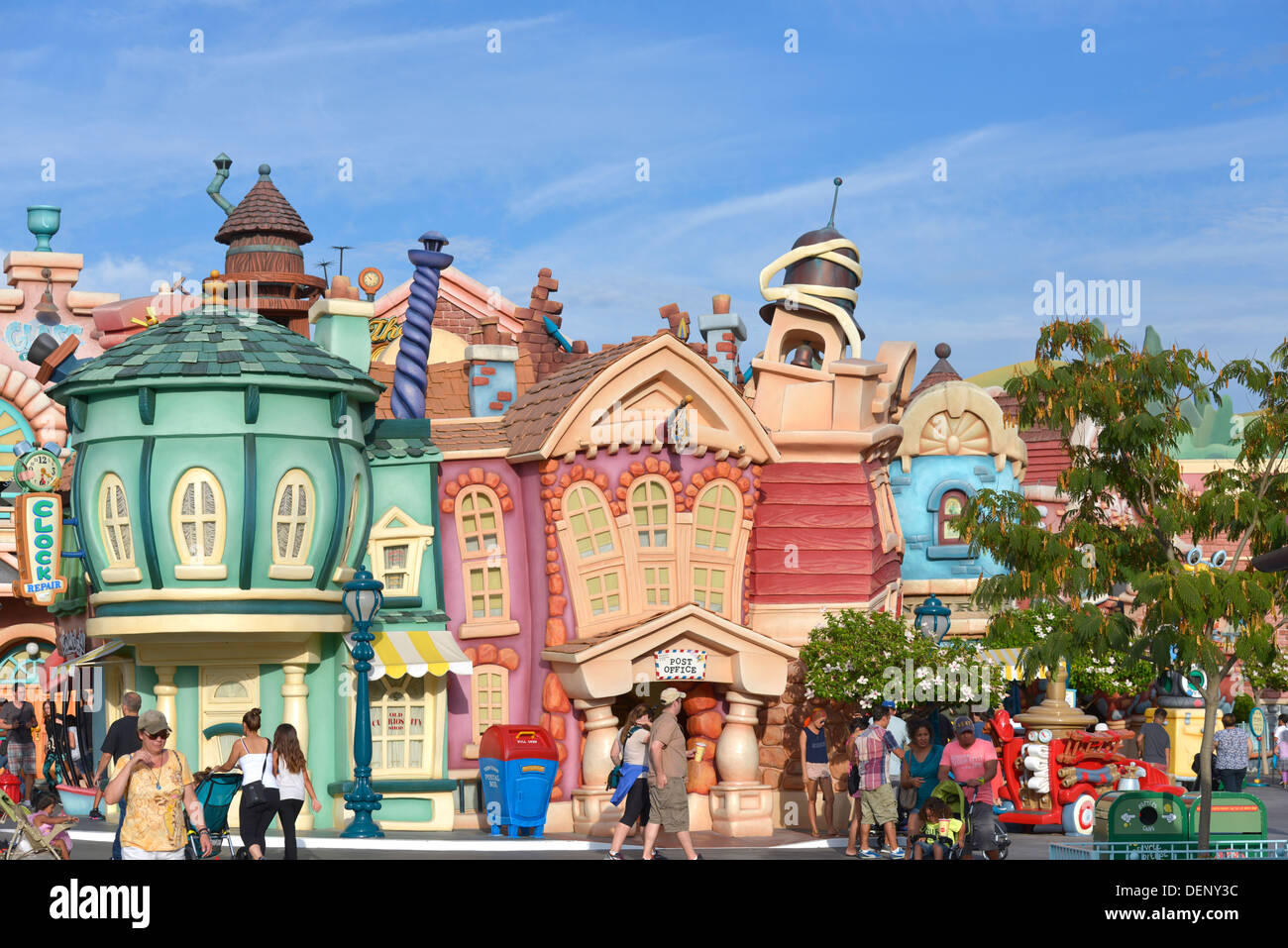 Toontown®, Disneylandia, Magic Kingdom, Fantasyland, Anaheim California. Foto de stock
