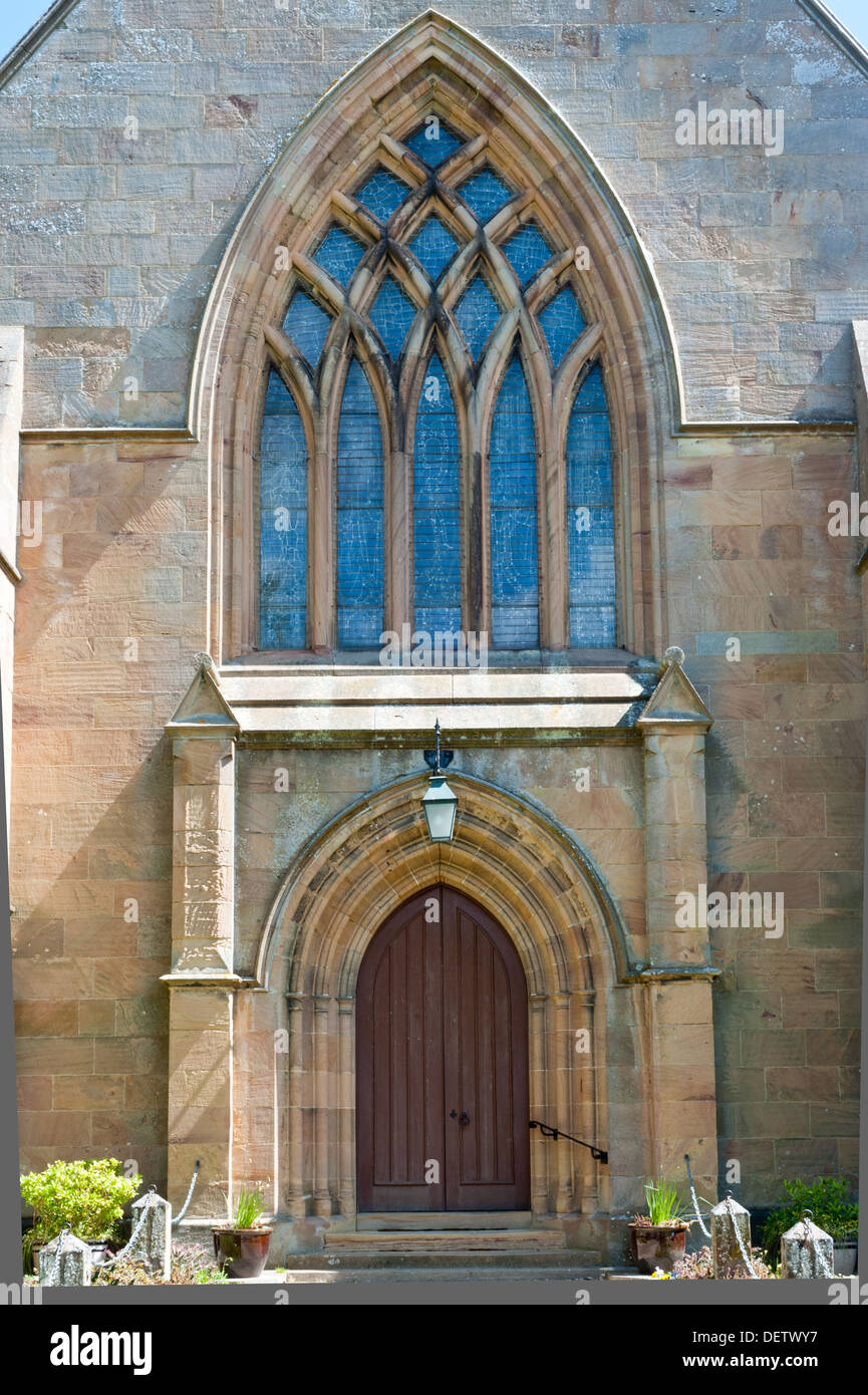 Dornoch Catedral -Iglesia Escocesa Foto de stock