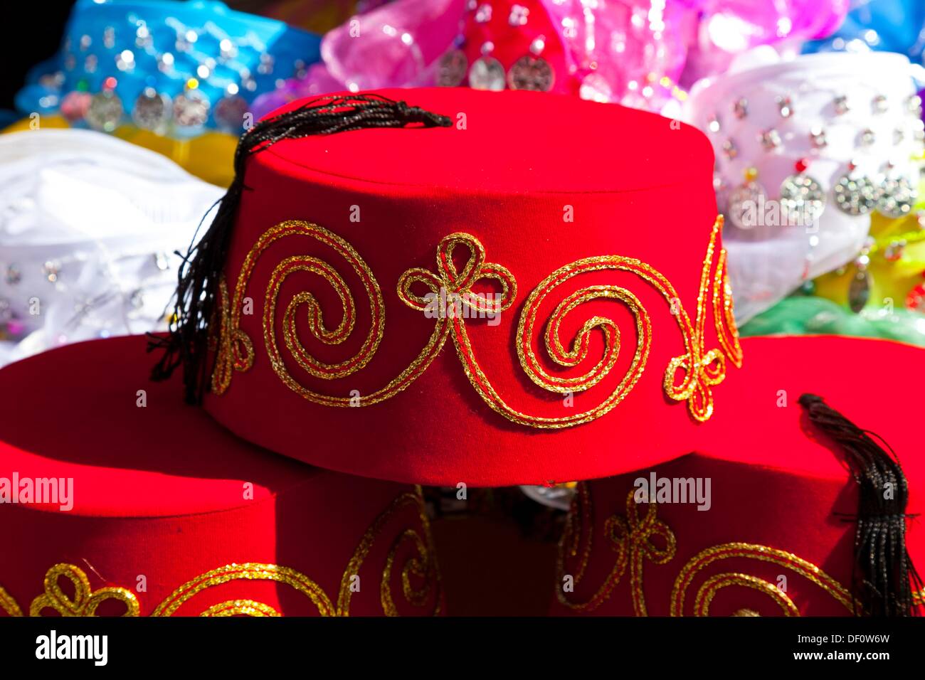 Sombrero turca, Selçuk, provincia Esmirna, Turquía de stock - Alamy
