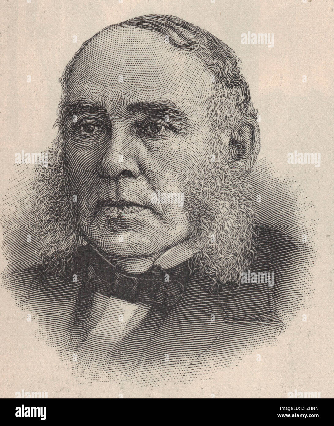 D C Hays, Tesorero de la Bolsa de Valores de Nueva York, 1885 Foto de stock