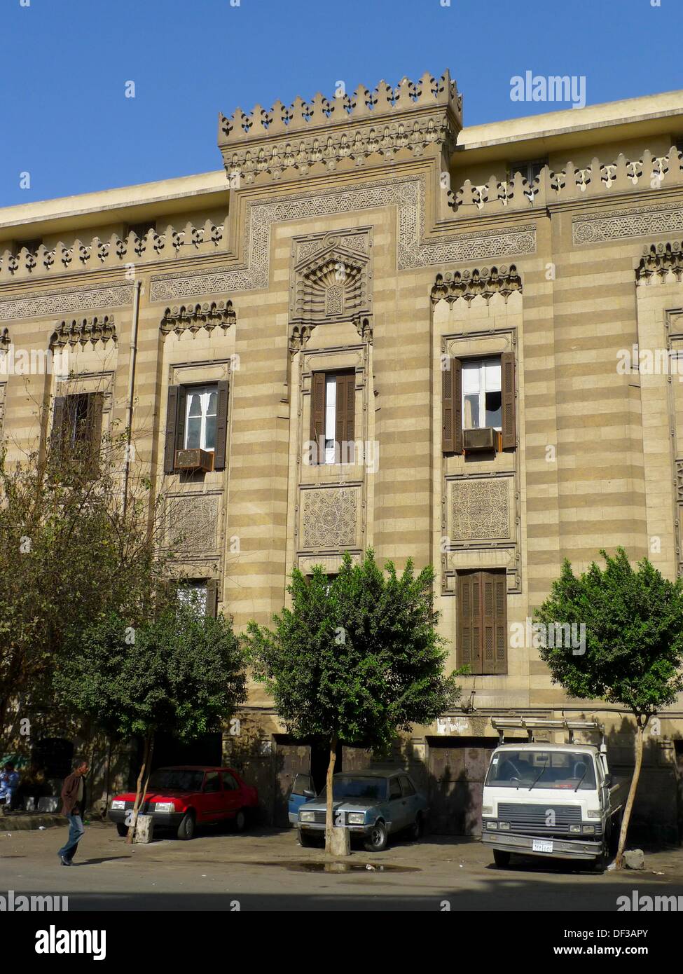 La arquitectura mameluca, barrio islámico, El Cairo, Egipto Foto de stock