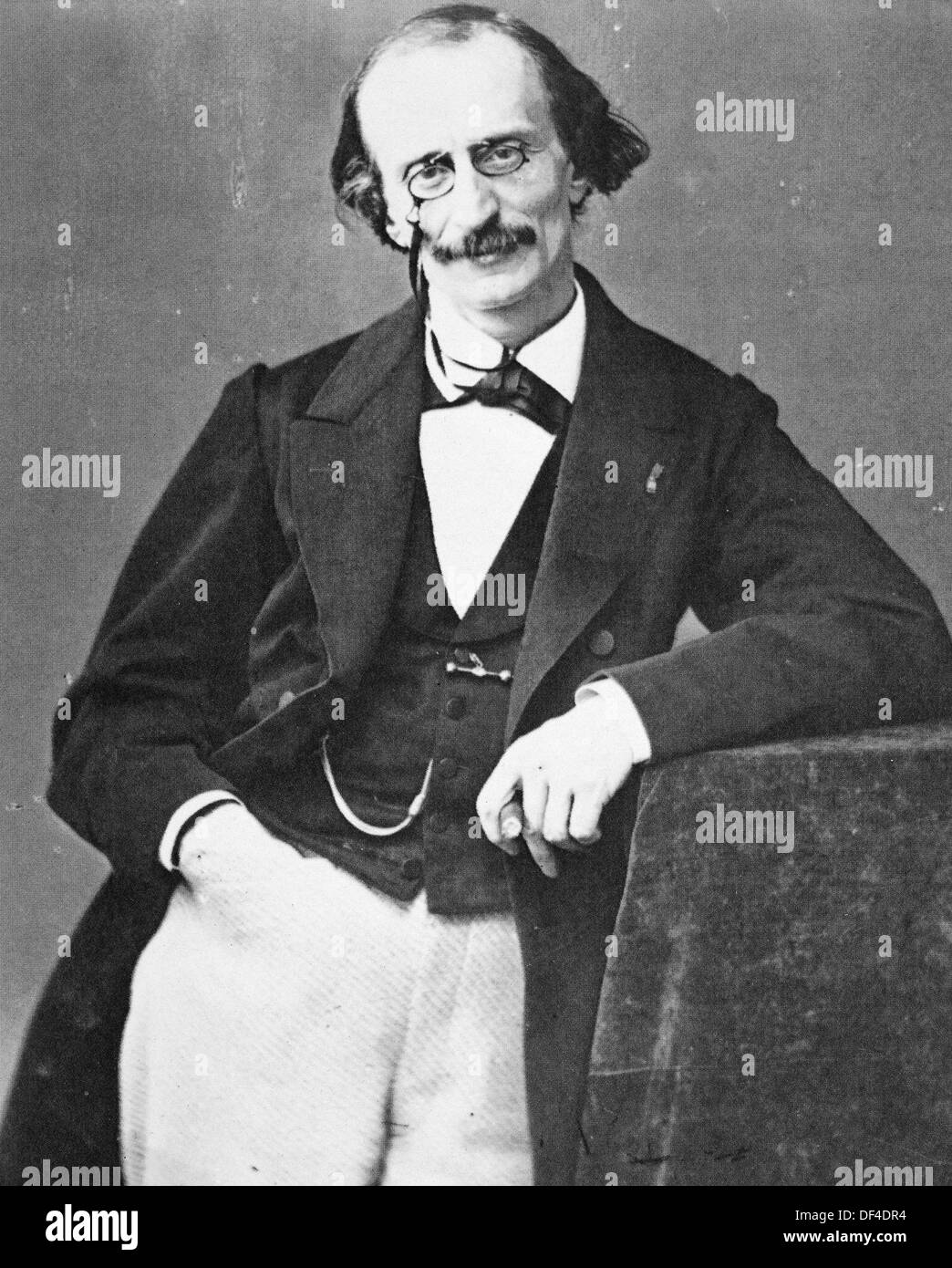 Jacques Offenbach (1819 - 1880), compositor francés. Fotografía de nadar  Fotografía de stock - Alamy
