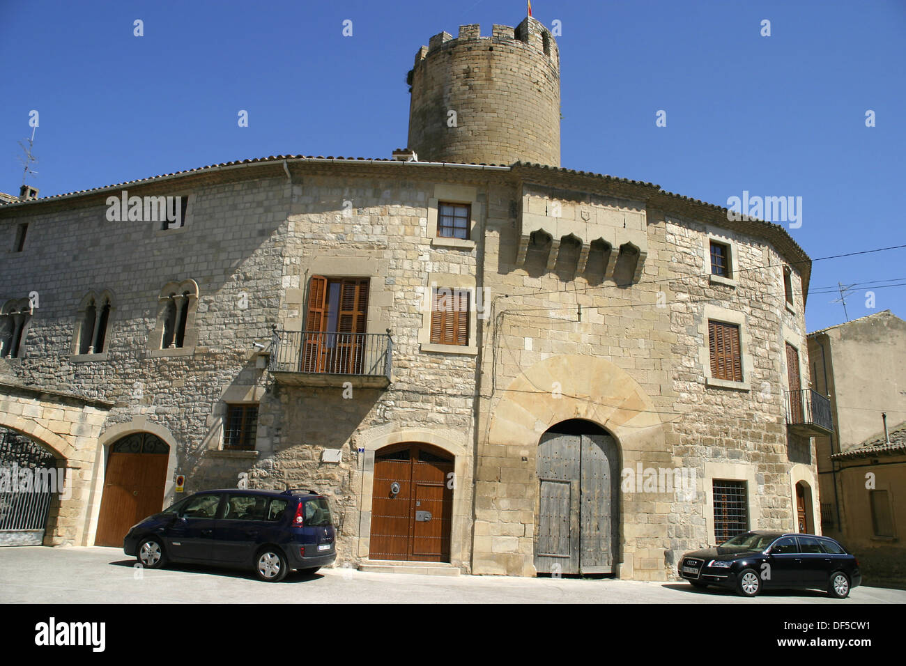 Castillo. Verdú. Urgell. Provincia de Lleida. Cataluña. España ...