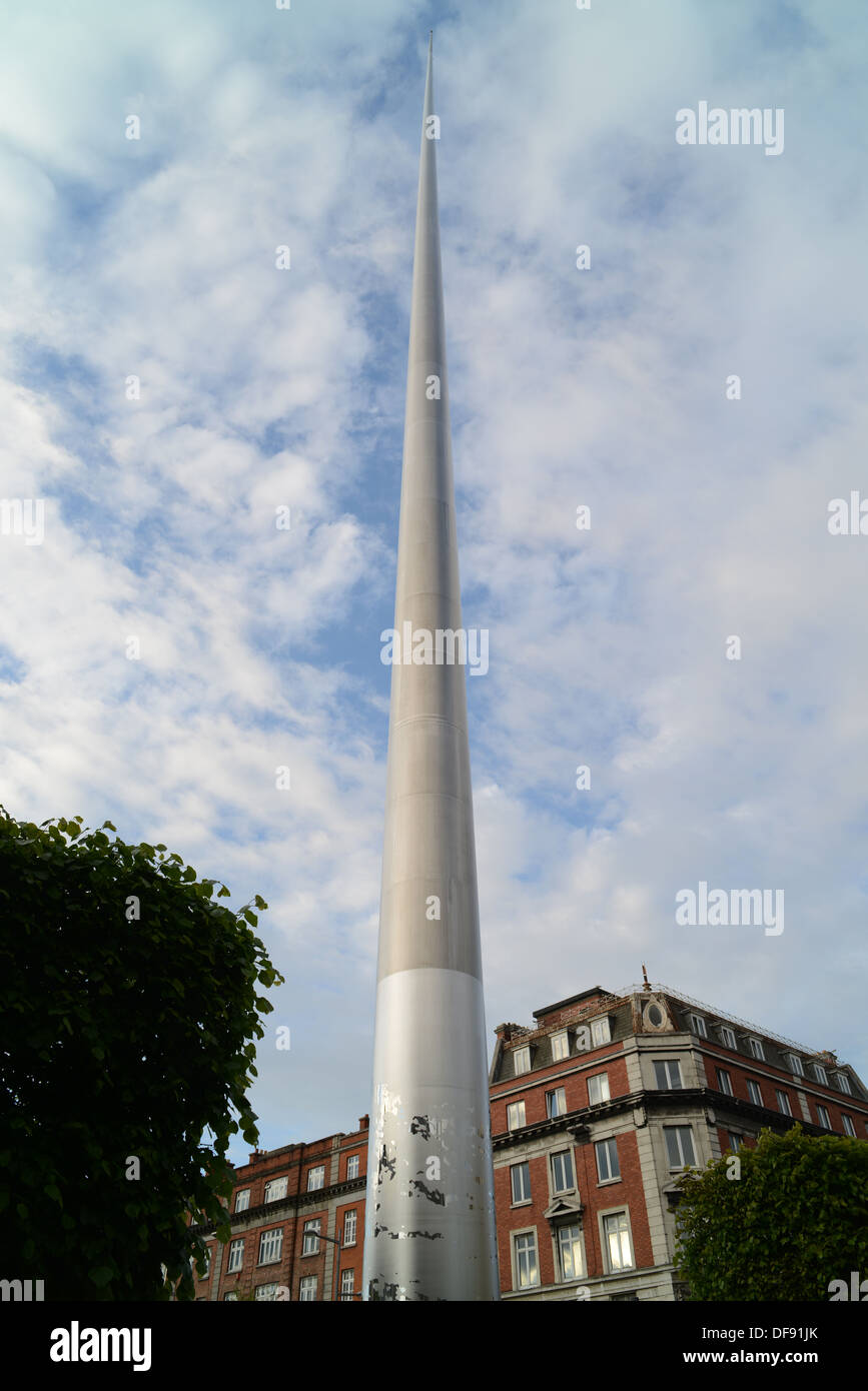 El Chapitel, oficialmente denominado monumento de la luz en Dublín. Foto de stock