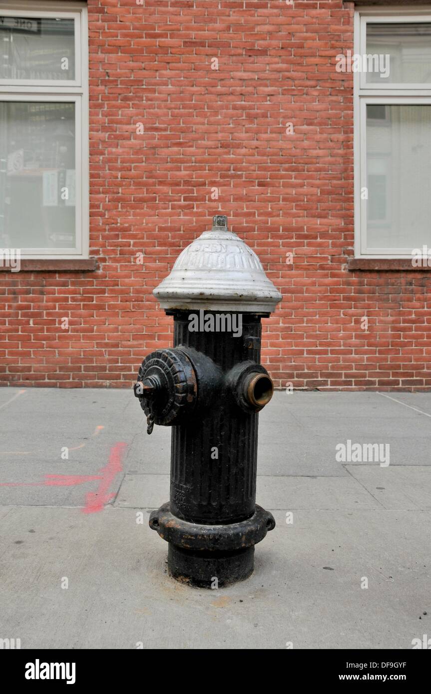 El hidrante, NUEVA YORK, EE.UU. Foto de stock