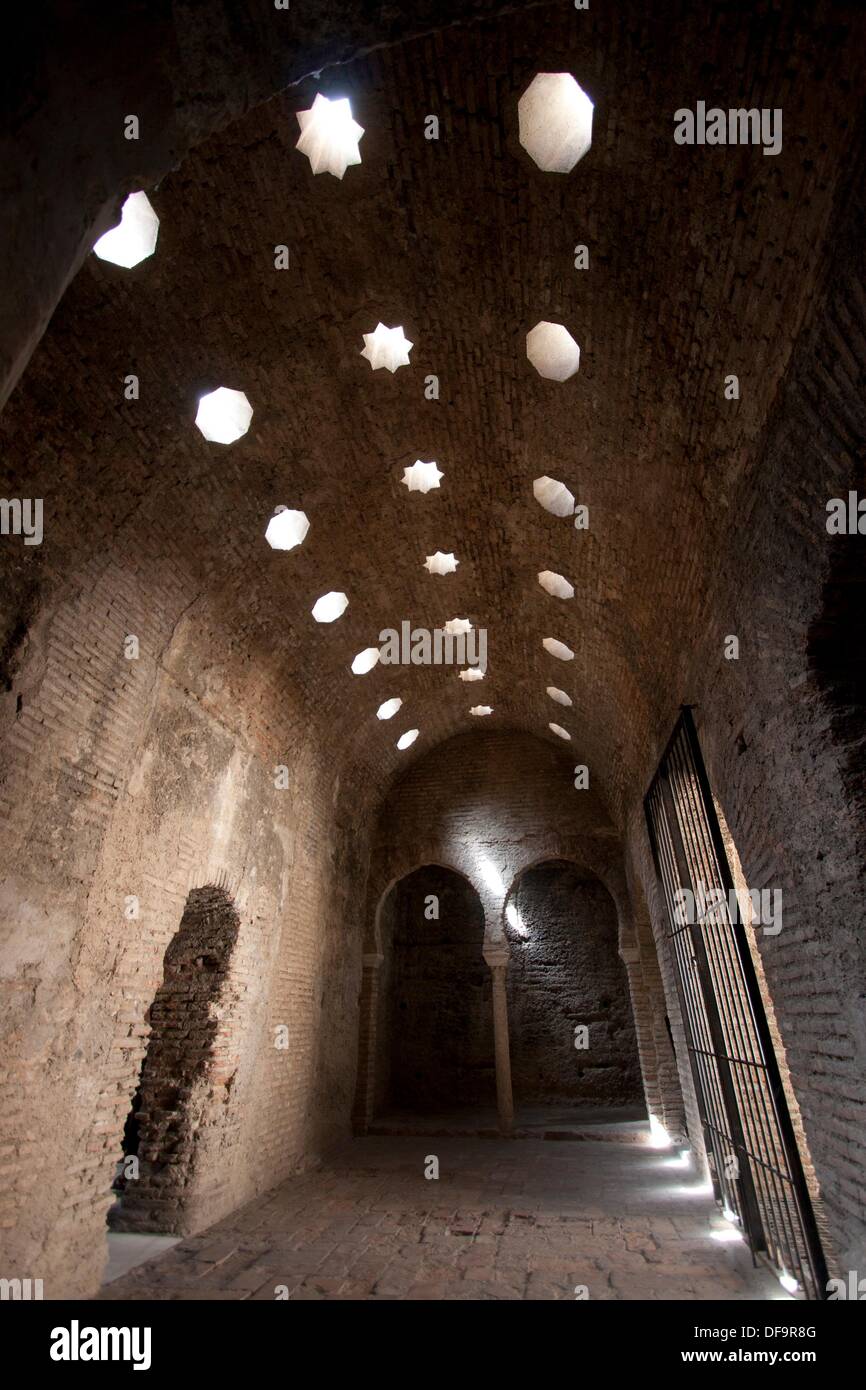 El Bañuelo baños árabes de Granada. Andalucia, Spain Foto de stock