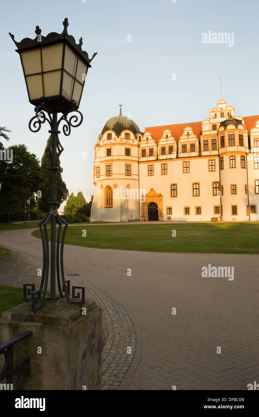 El palacio barroco en Celle, Alemania Foto de stock