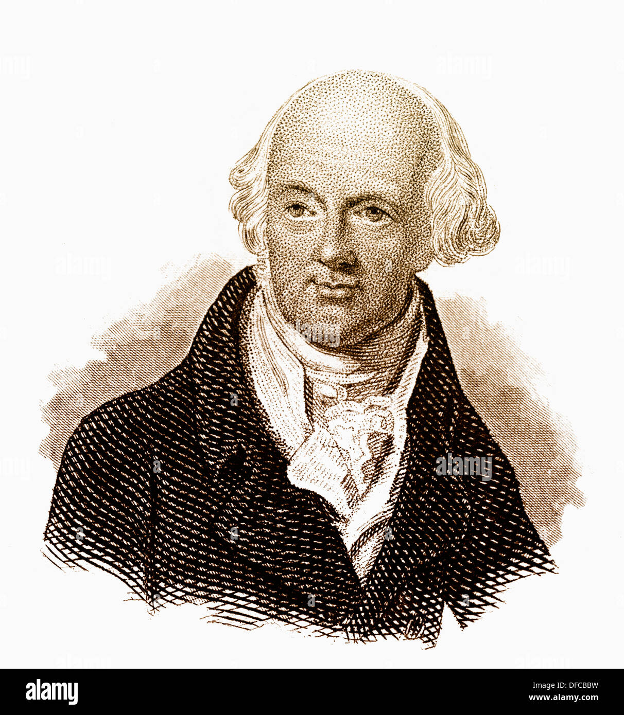 Retrato de David Hume, 1711 - 1776, un filósofo escocés, historiador, economista y ensayista Fotografía de stock - Alamy