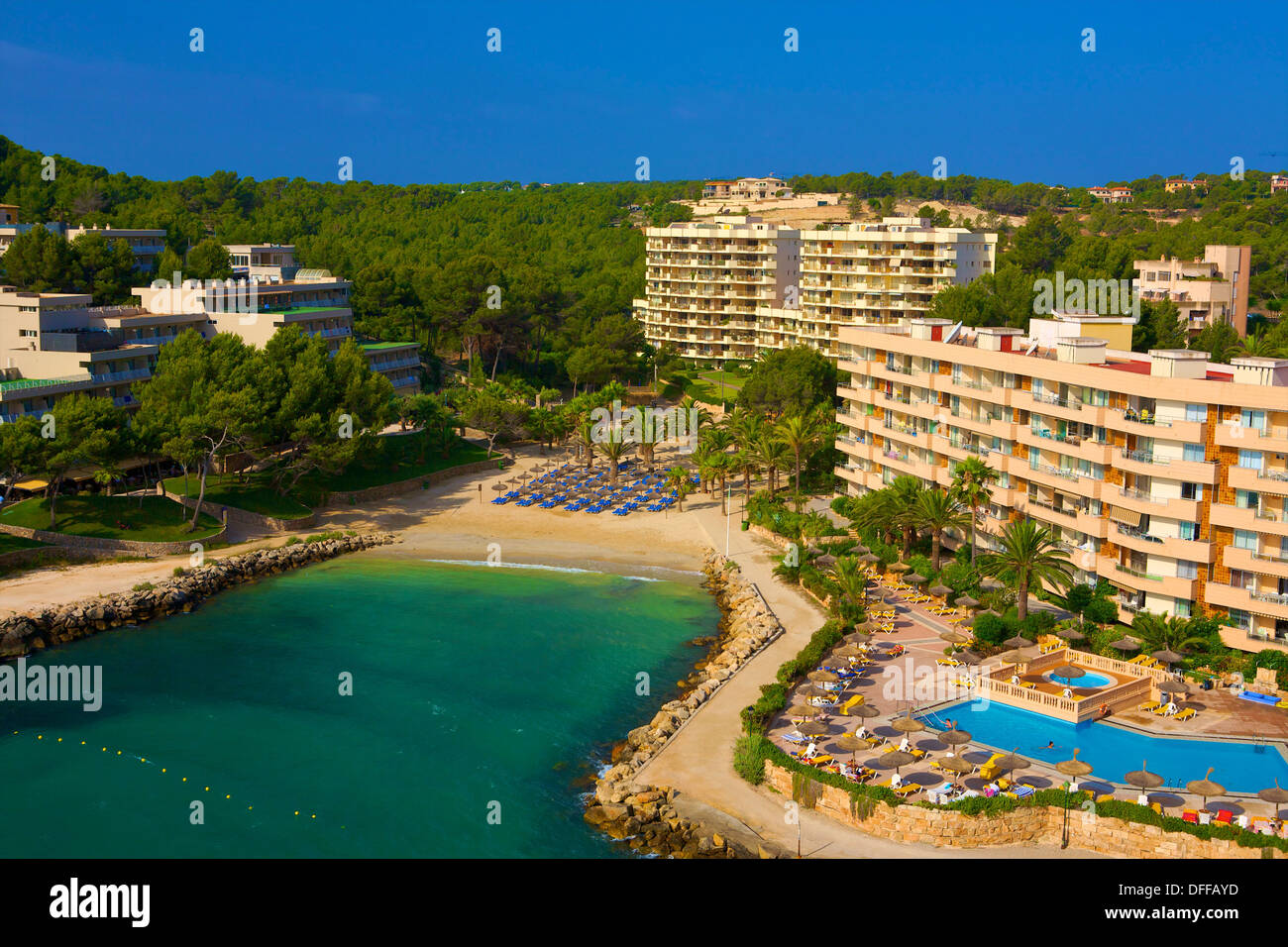 Hotel Cala Viñas, Mallorca, España Fotografía de stock Alamy