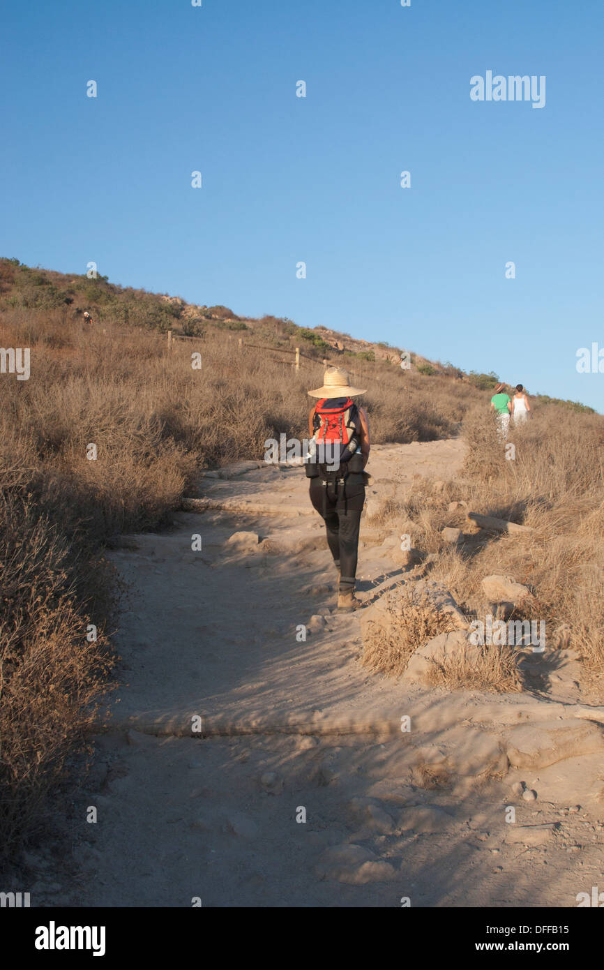 Mission Trails Regional Park, Cowles Mountain, San Diego, CA. Foto de stock