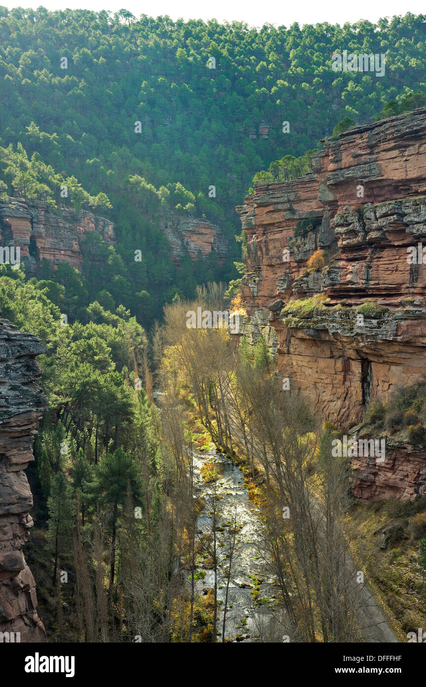 Hoz del río Gallo, Cuenca Fotografía de stock - Alamy