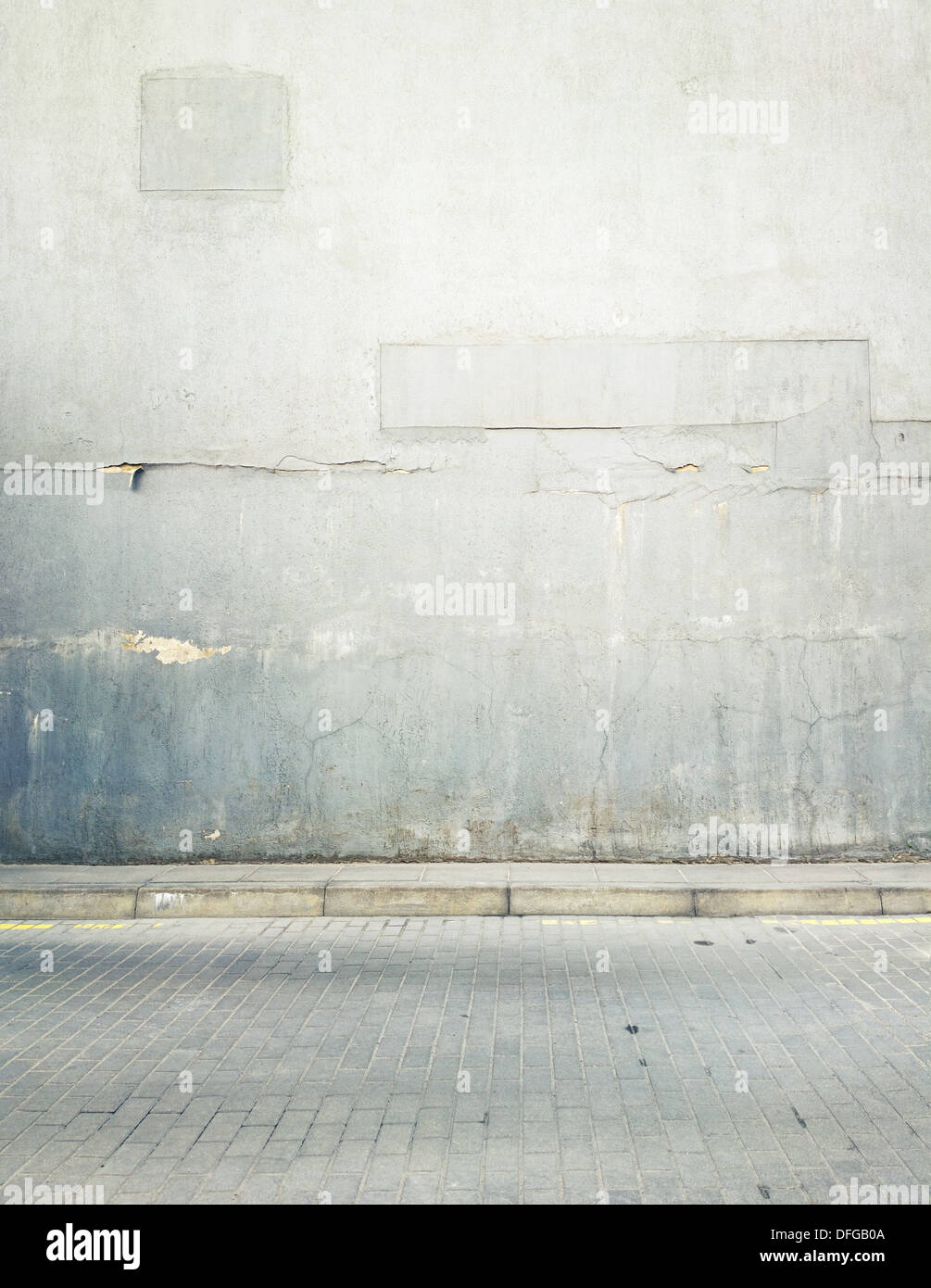 Entre La Pared De La Calle La Textura De Fondo Fotografia De