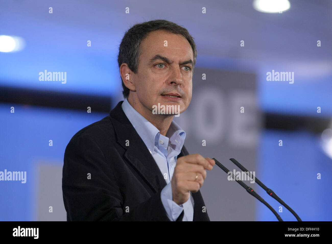 José Luis Rodríguez Zapatero, político español, Primer Ministro de España  desde 2004 al año 2011 Fotografía de stock - Alamy