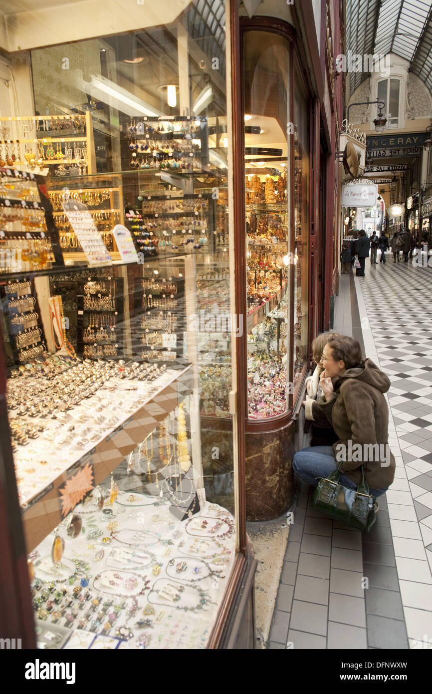 Joyería, pasaje panoramas, París, Francia Fotografía de stock - Alamy