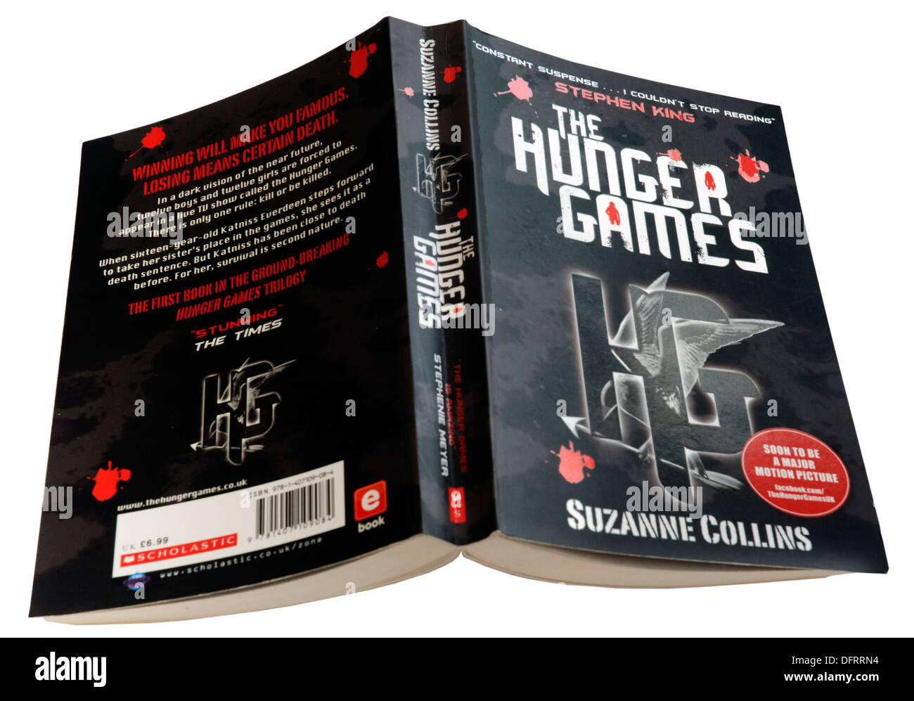 Los juegos del hambre por Suzanne Collins Foto de stock