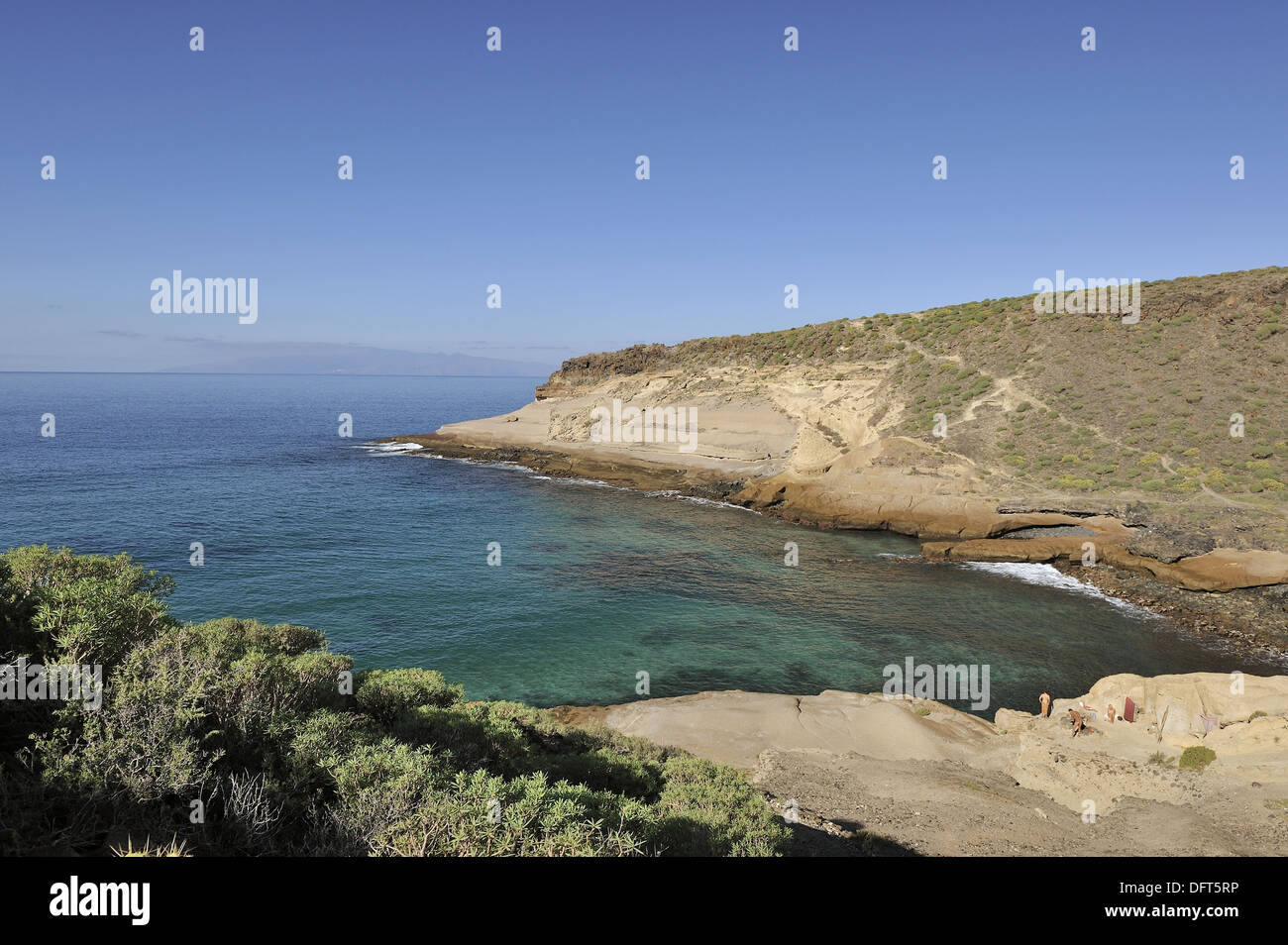 Vista De Una Playa Cerca De La Aldea De La Caleta En El Sur De