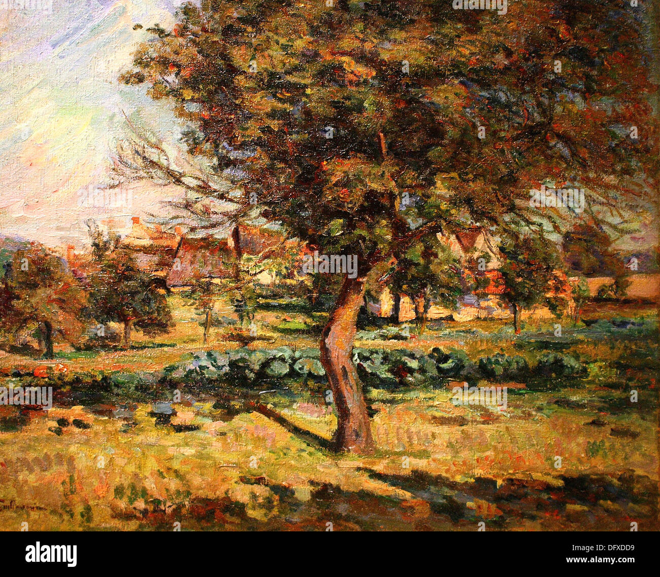 Armand Guillaumin - Damiette - 1888 - Museo de Bellas Artes - Budapest, Hungría. Foto de stock