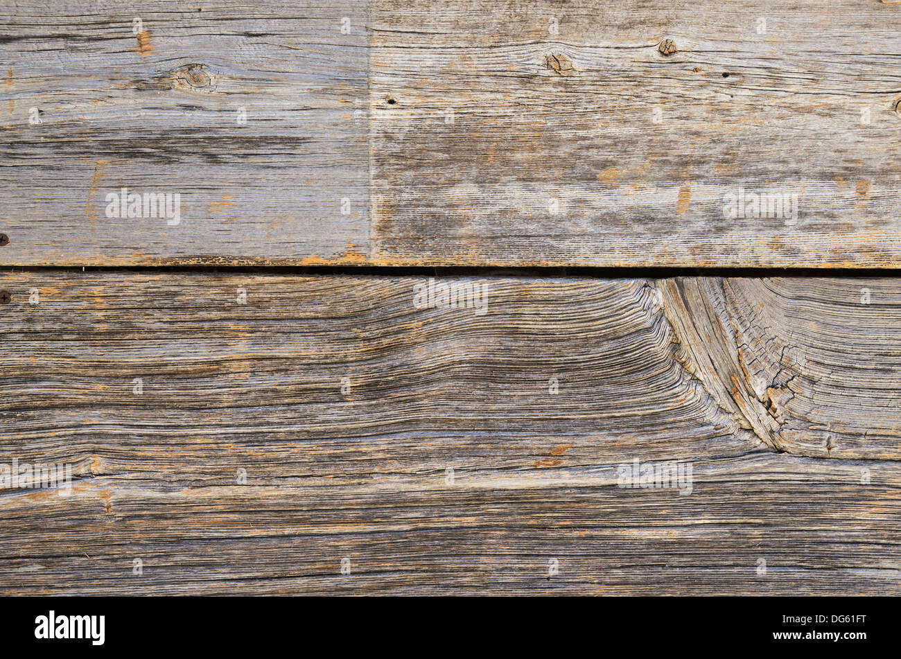 Antigua junta de madera desgastada textura de fondo Foto de stock