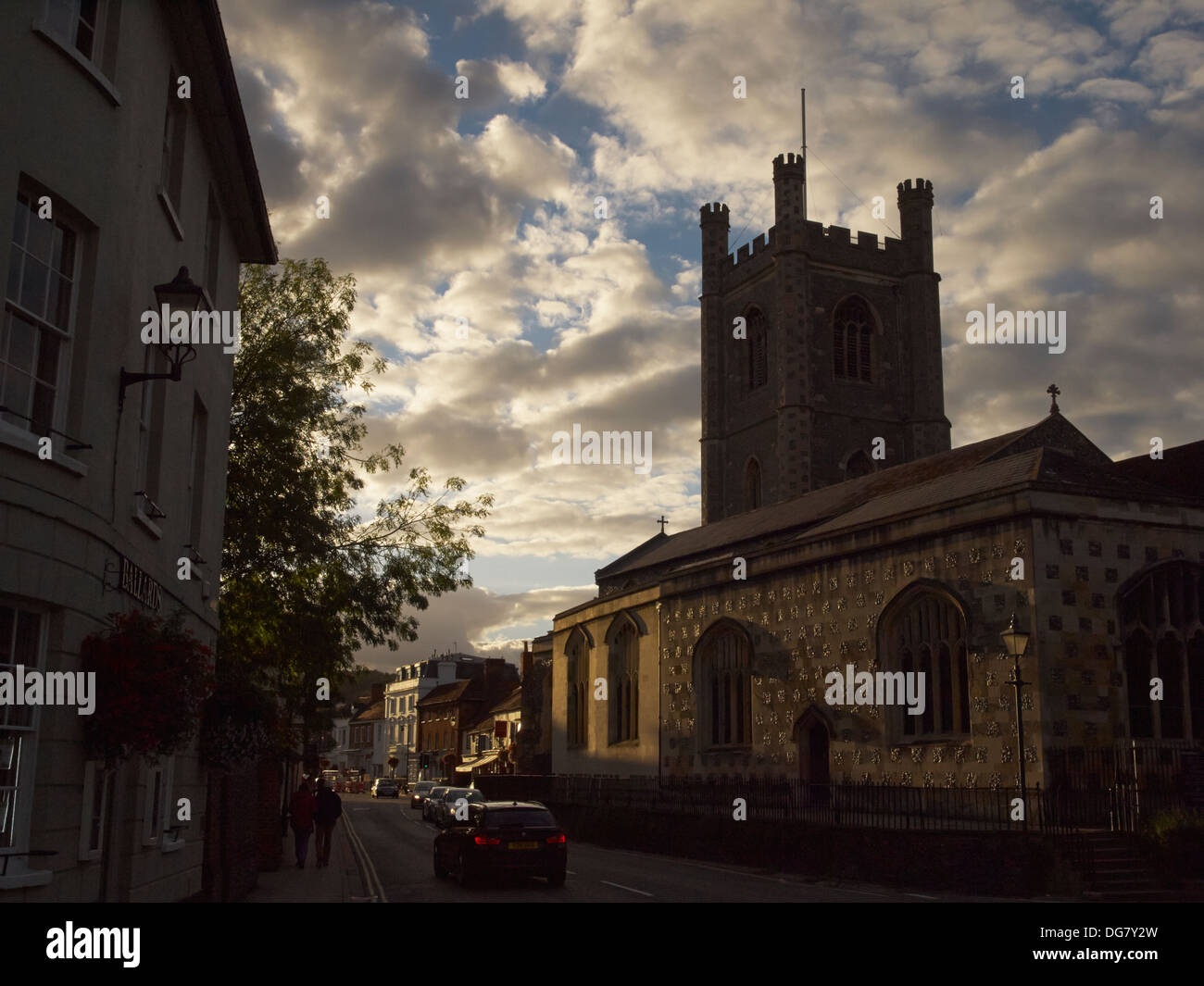 La Iglesia de Santa María Virgen, Henley on Thames, Inglaterra Foto de stock