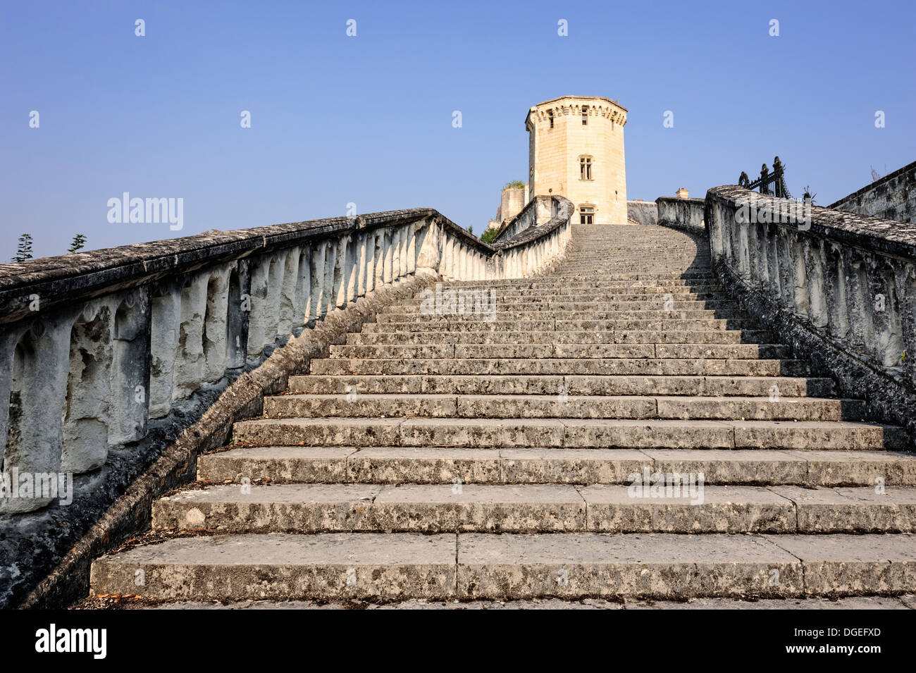 Castillo de Saint-Aignan, Saint Aignan sur Cher, Loir et Cher, Centro, Francia Foto de stock