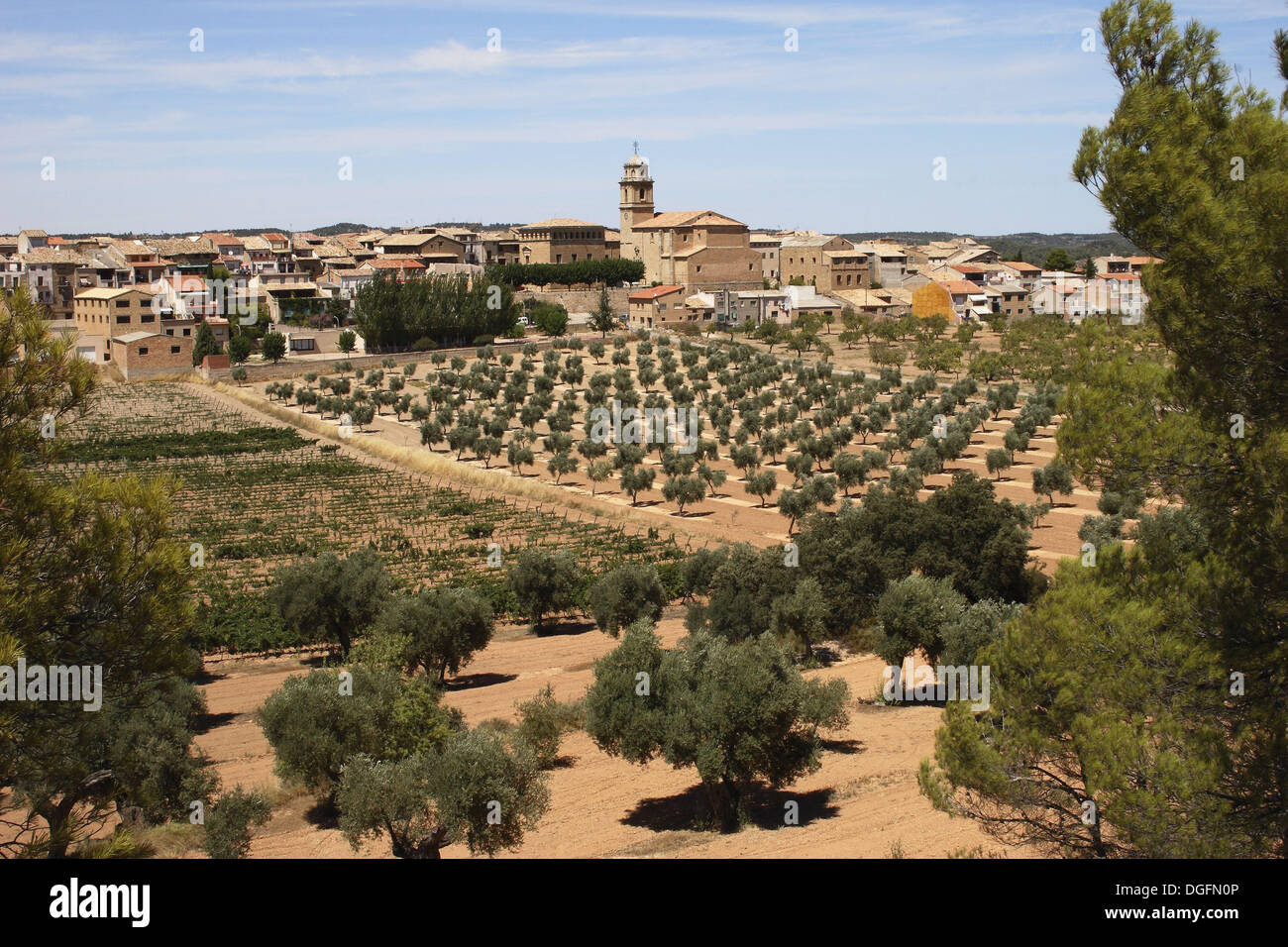 Arnes. Terra Alta, provincia de Tarragona, en Cataluña, España Fotografía de stock Alamy