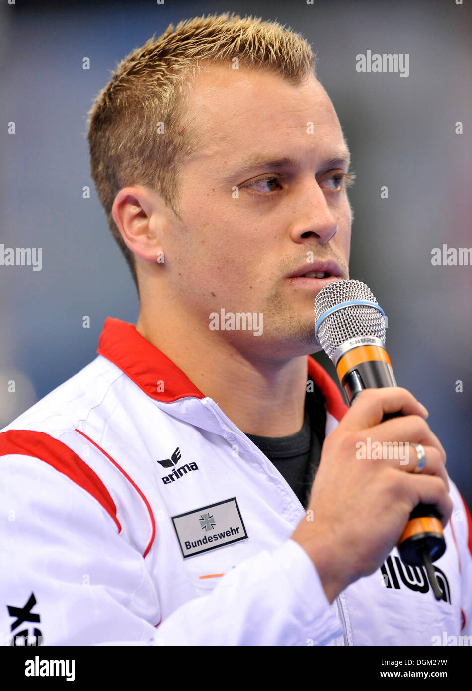 Thomas Andergassen, gimnasta nacional alemán Foto de stock