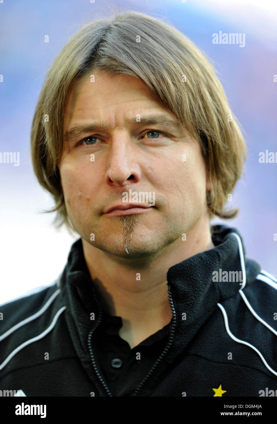 Entrenador Michael Oenning, HSV Hamburgo, Retrato Foto de stock