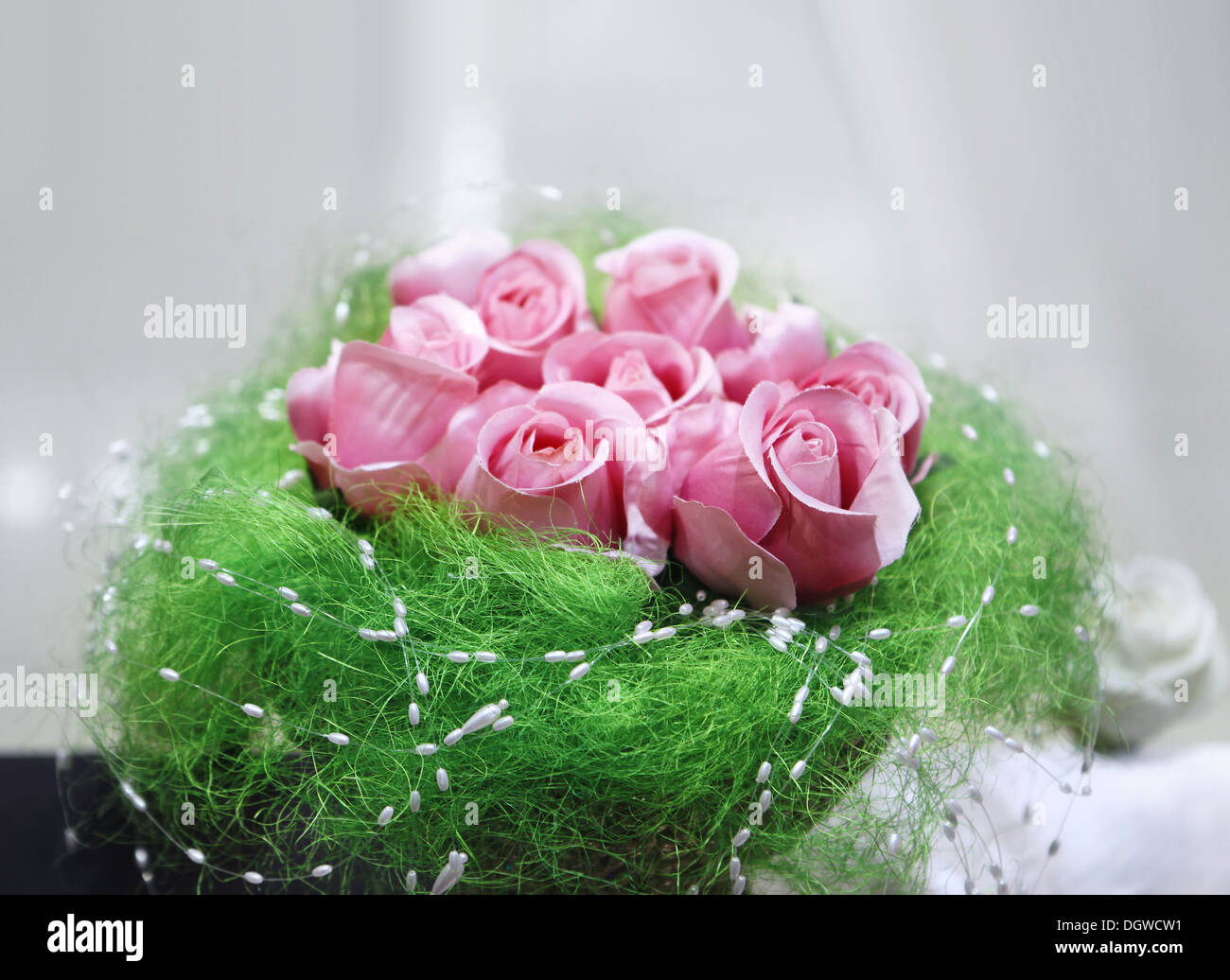 Bouquet de rosas para boda, escenografía de flores Fotografía de stock -  Alamy