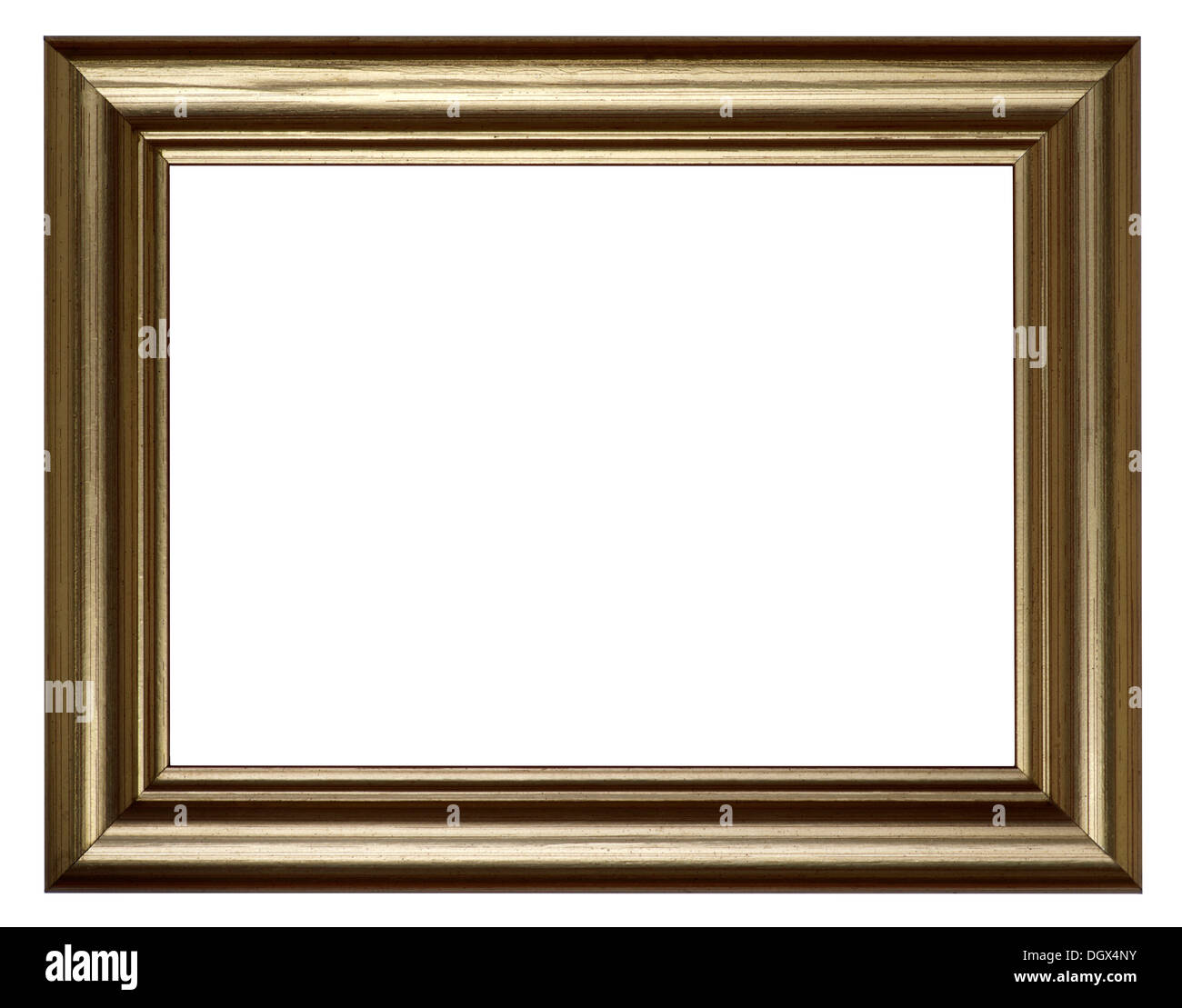Bastidor - gold picture frame Foto de stock