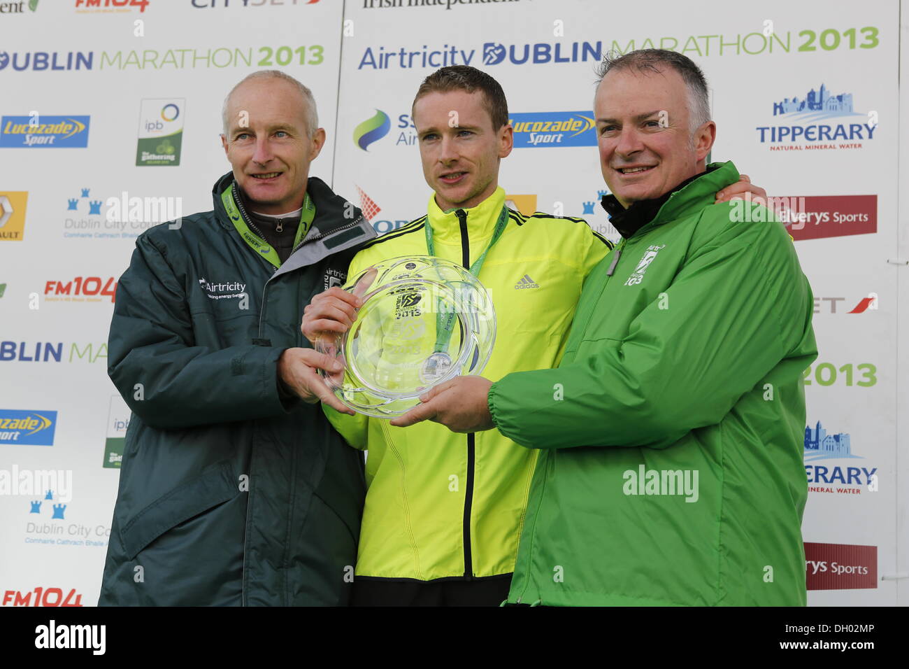 Dublín, Irlanda. 28 Oct 2013. Deslizadera irlandés Seán Hehir ganó la ...