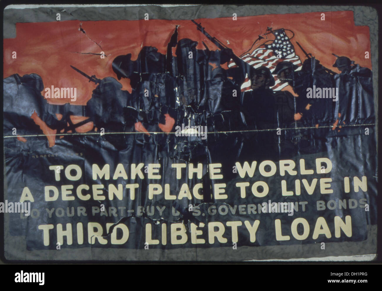 Para Hacer Del Mundo Un Lugar Digno Para Vivir Haga Su Parte Comprar Los Bonos Del Gobierno De Estados Unidos Tercera Libertad Prestamo Fotografia De Stock Alamy